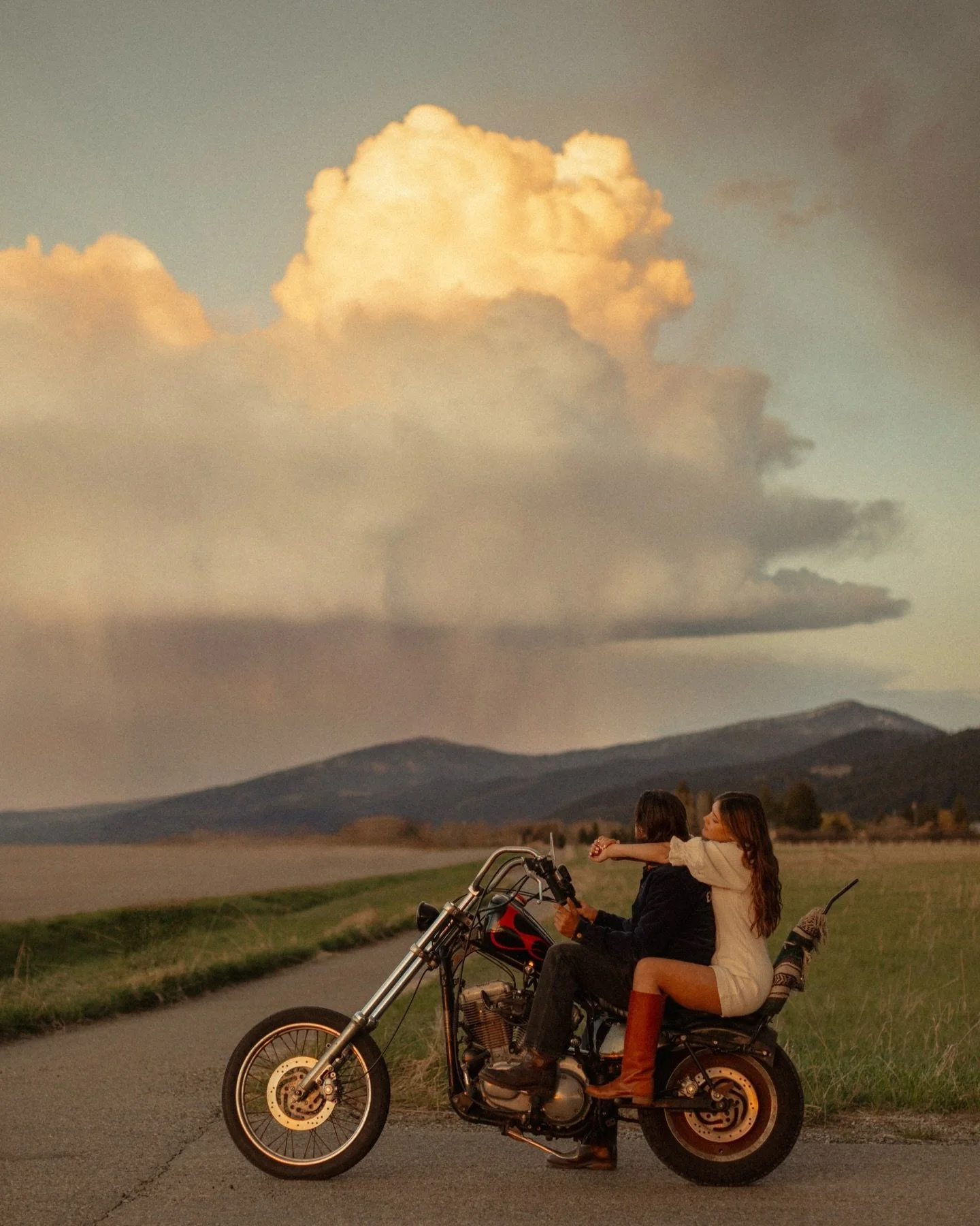 Early summer love story under Montana rainclouds