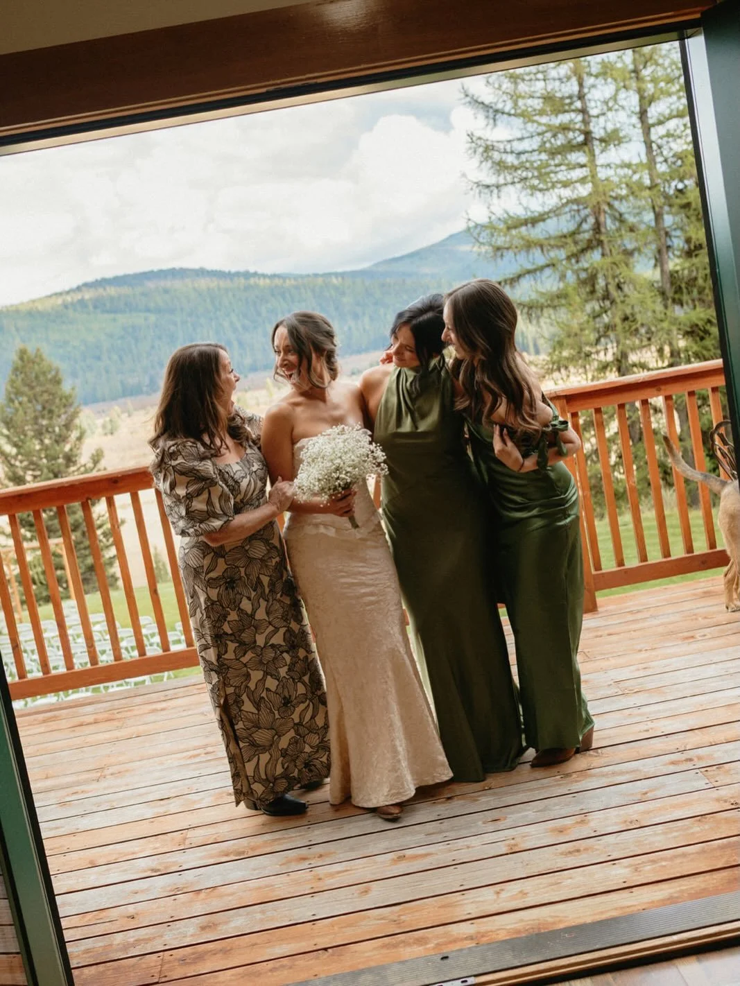 Sweet moments pre ceremony, from the dreamiest October wedding outside of Glacier NP. 

Film by the one and only @ash.andevergreen 🫶🏼