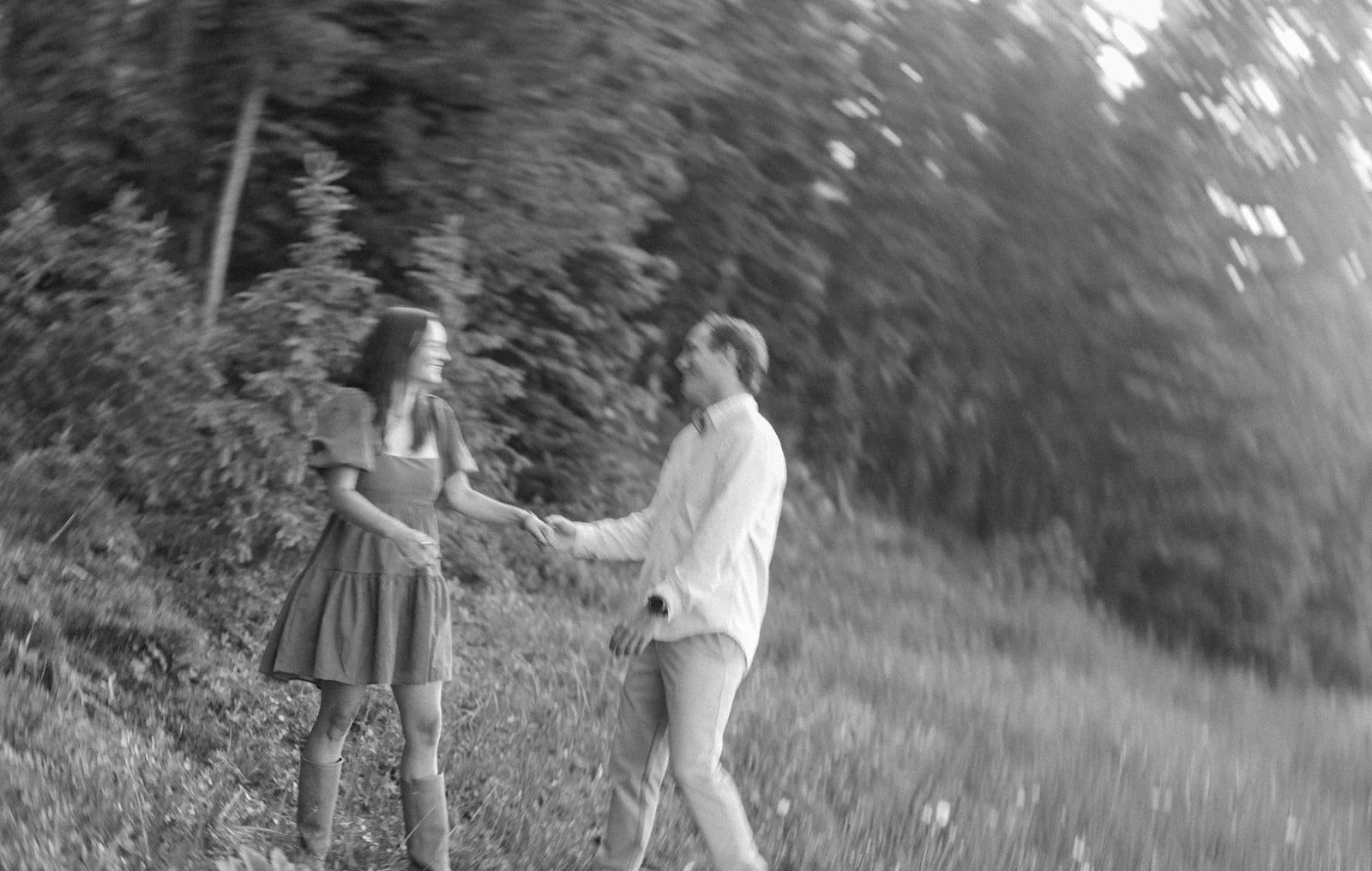 Bozeman Engagement Photos in the mountains