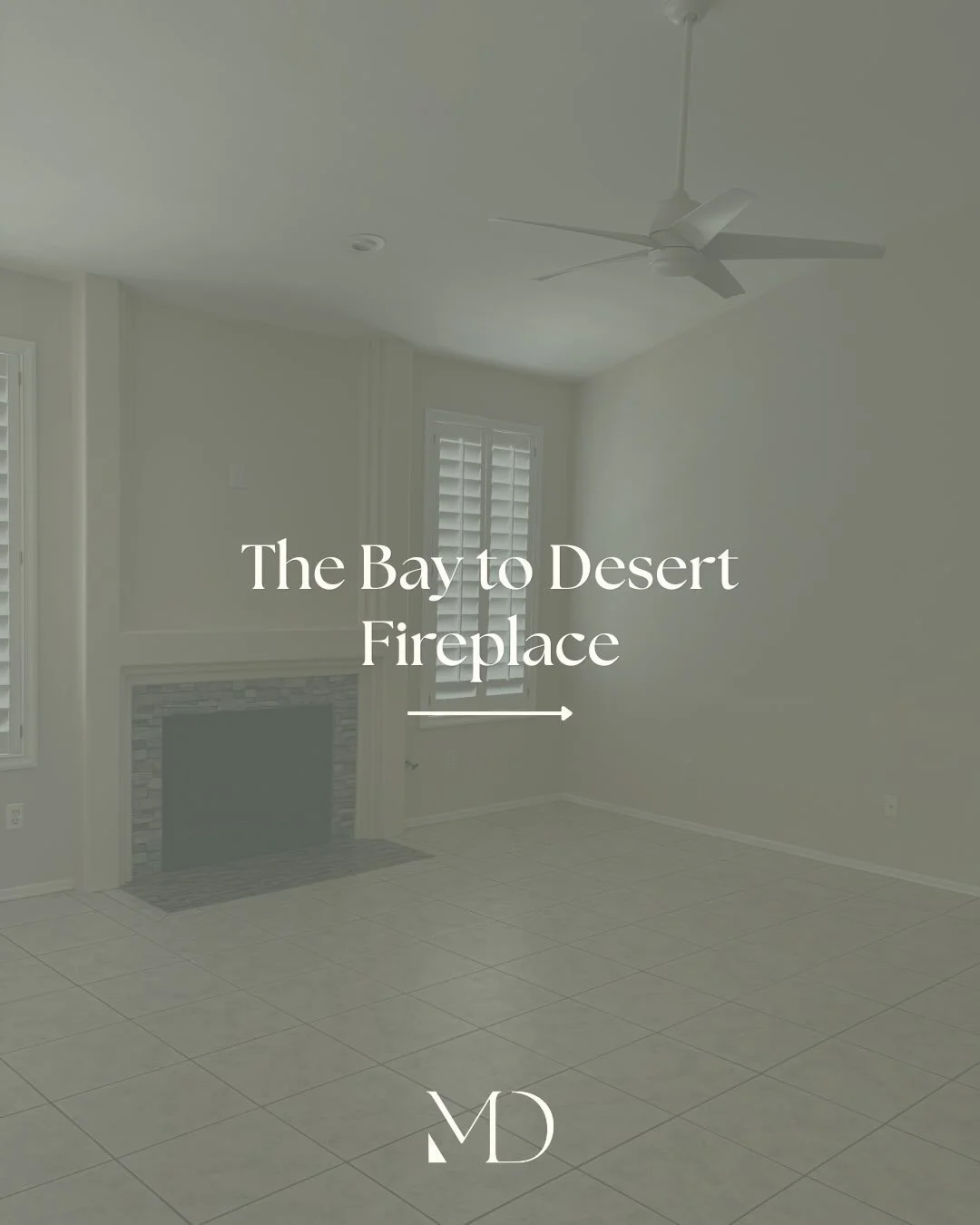 A statement fireplace doesn&rsquo;t have to mean a statement price tag.

For our Bay to Desert Project, the goal was to create a fireplace with real visual impact while staying mindful of the overall remodel budget. Through thoughtful materials and s