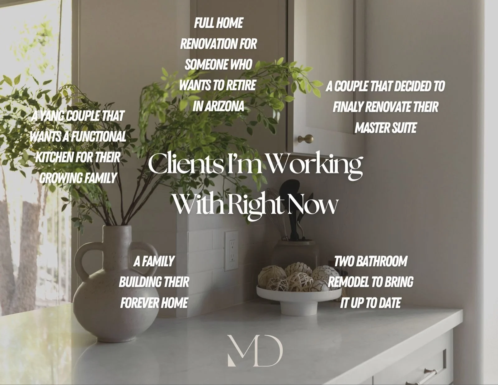 Every project has a story, and behind every home is a person, a family, and a different way of living.

Some of my clients are in the middle of transforming a home they&rsquo;ve lived in for years. Others are starting fresh, building a new home, or c