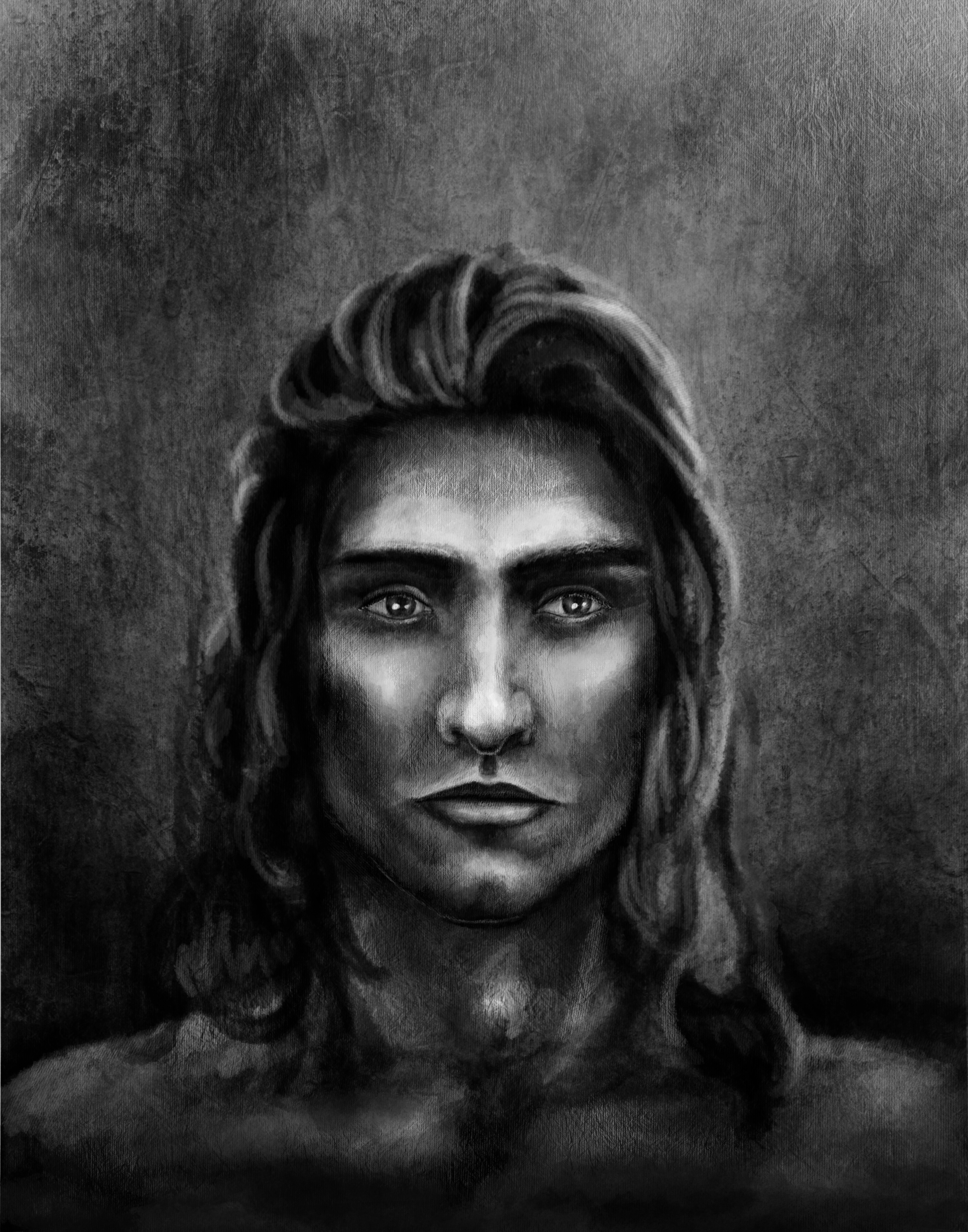 Deity Portrait - Sketchbook