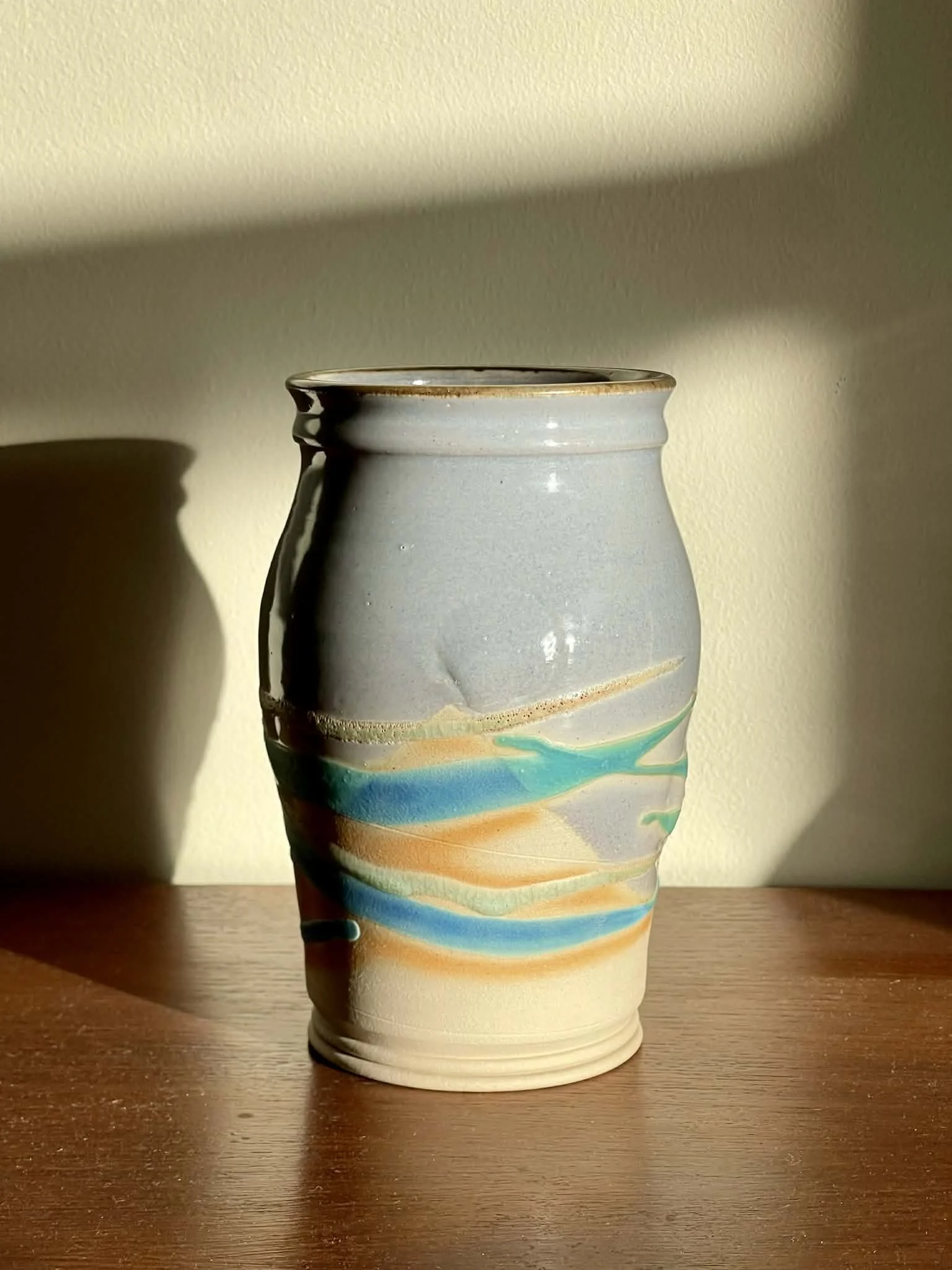 Mull Pottery Sea Shore Medium Vase
