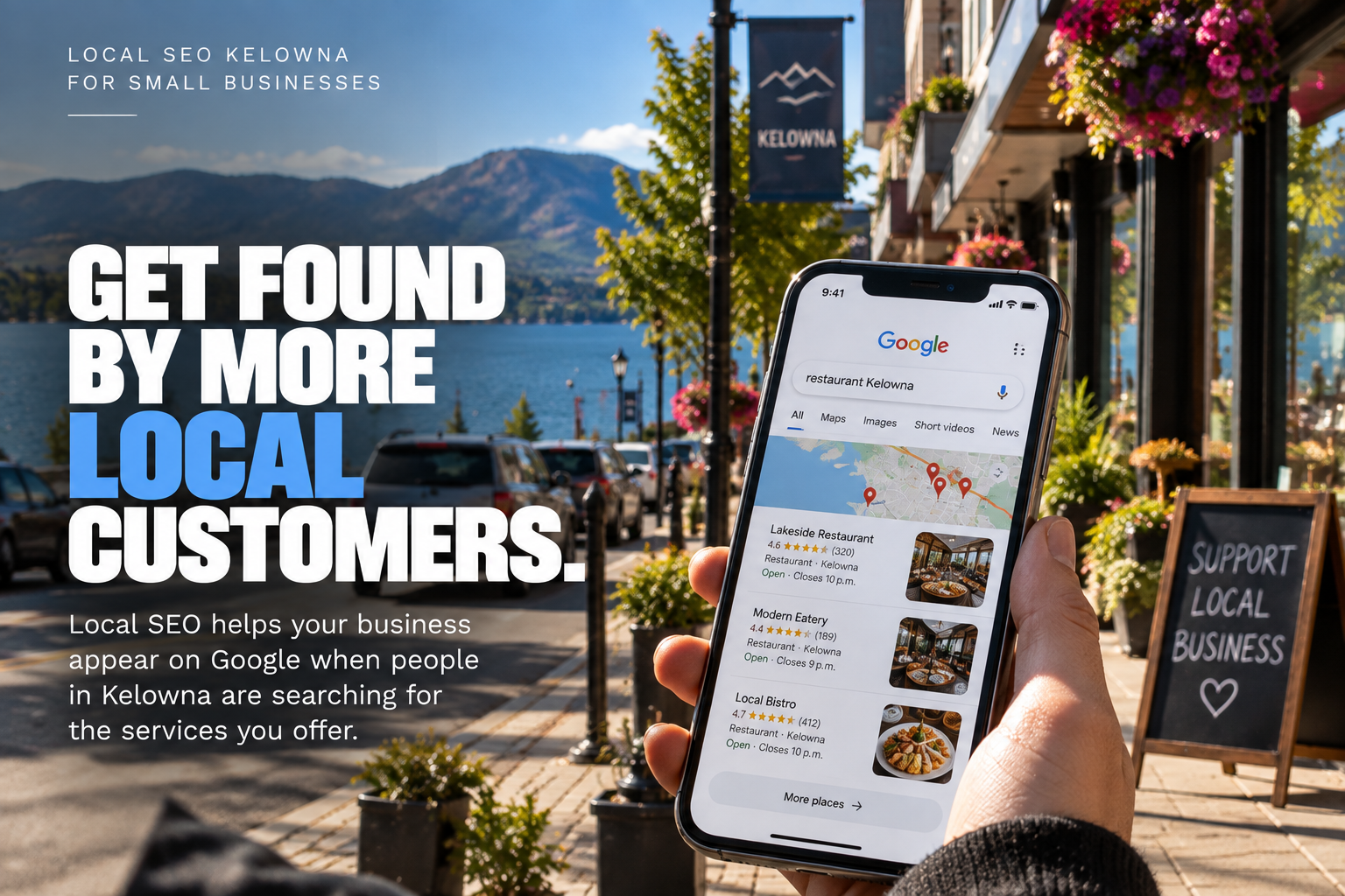 Local SEO Kelowna: Get Found by More Local Customers