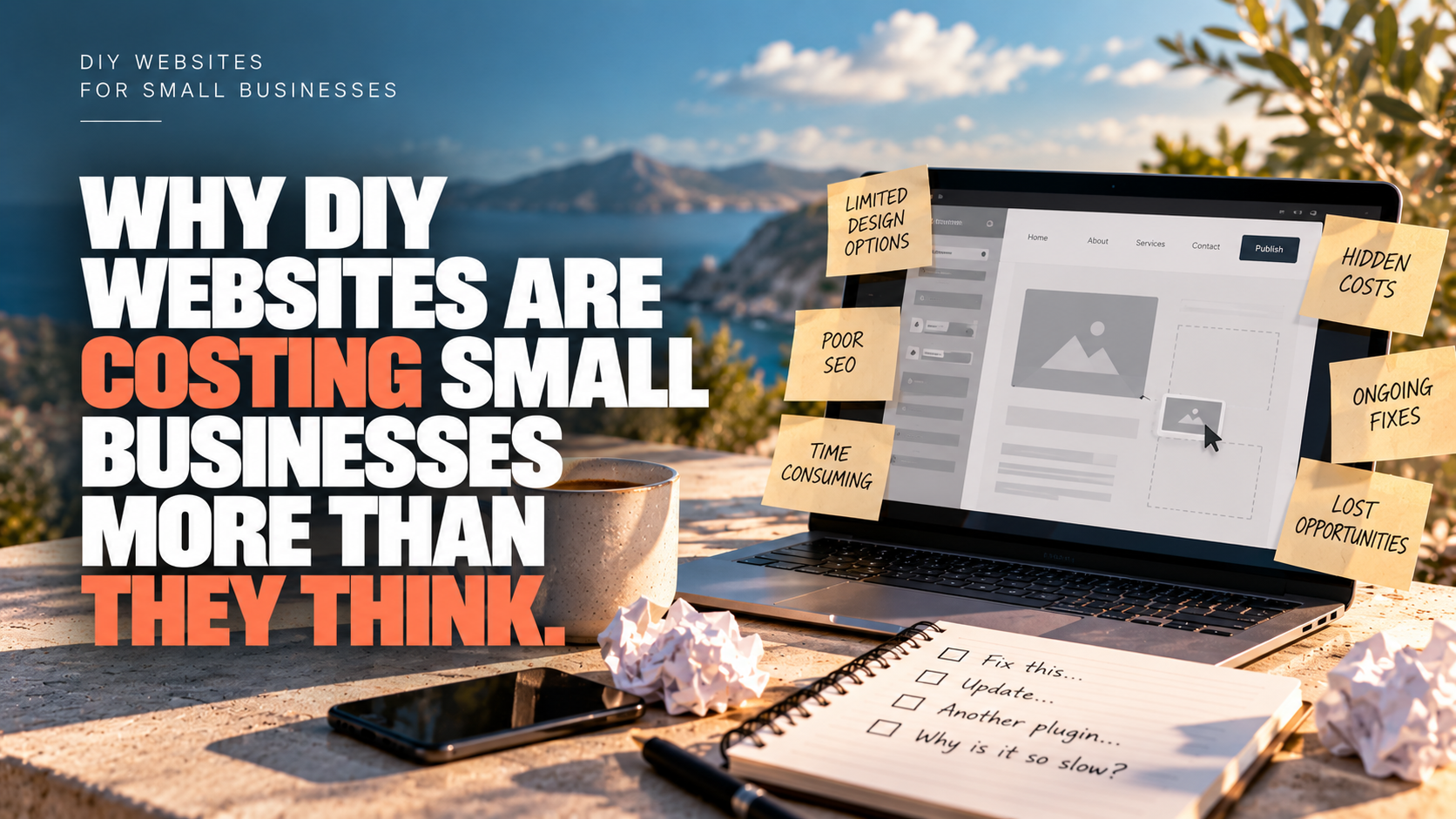 Why DIY Websites Are Costing Small Businesses More Than They Think