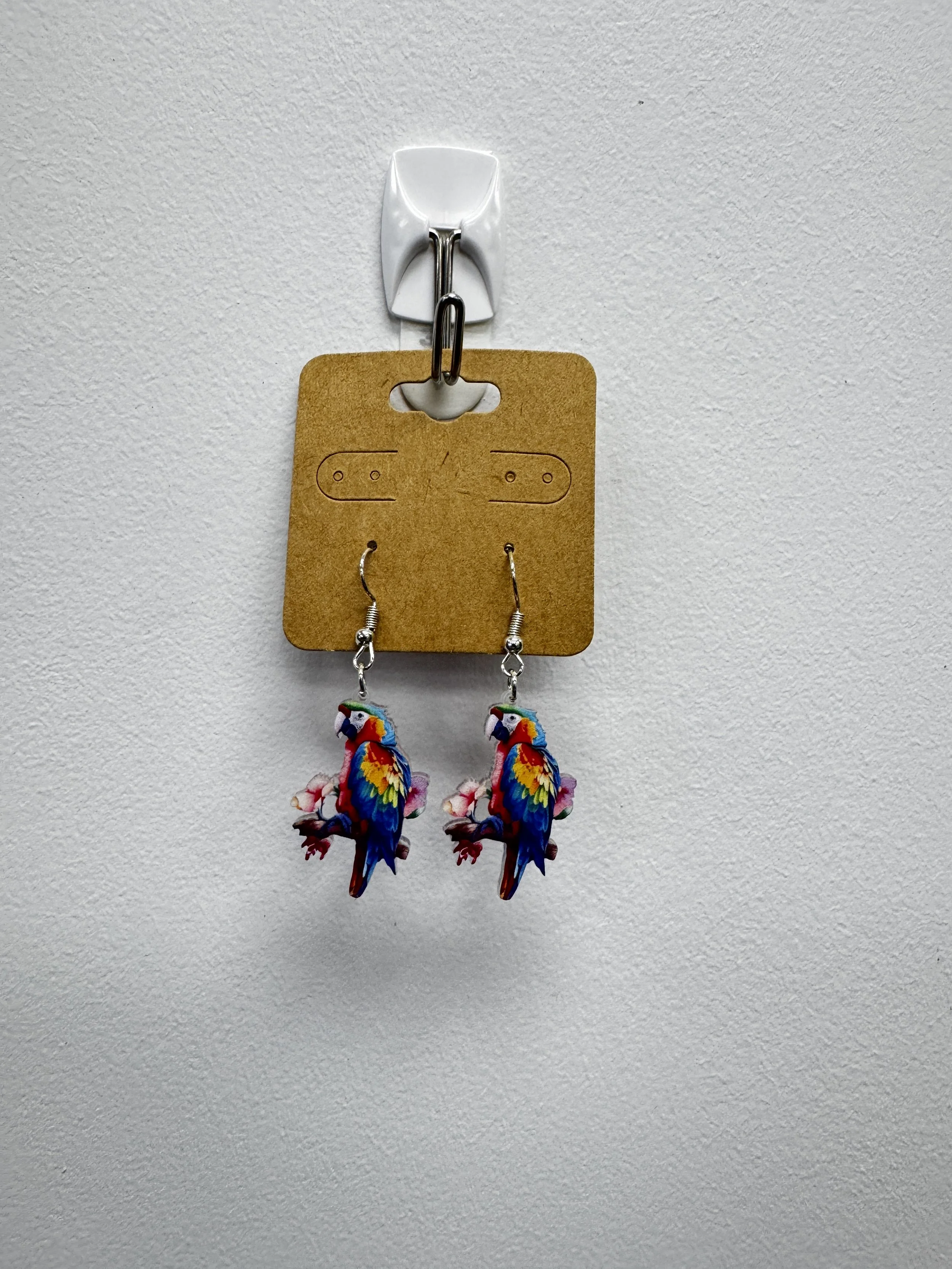 Lightweight Parrot Earrings