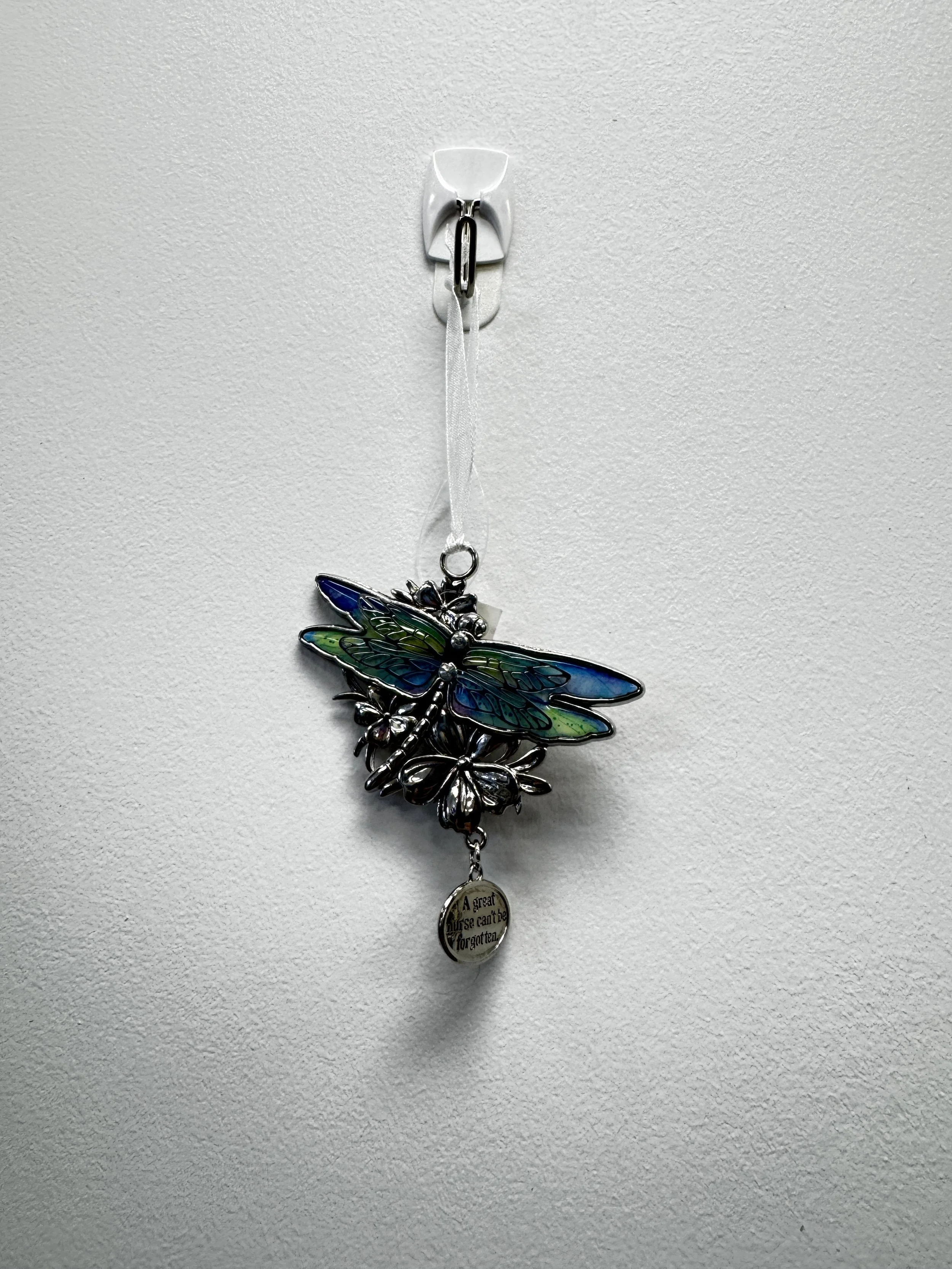 Dragonfly with Saying