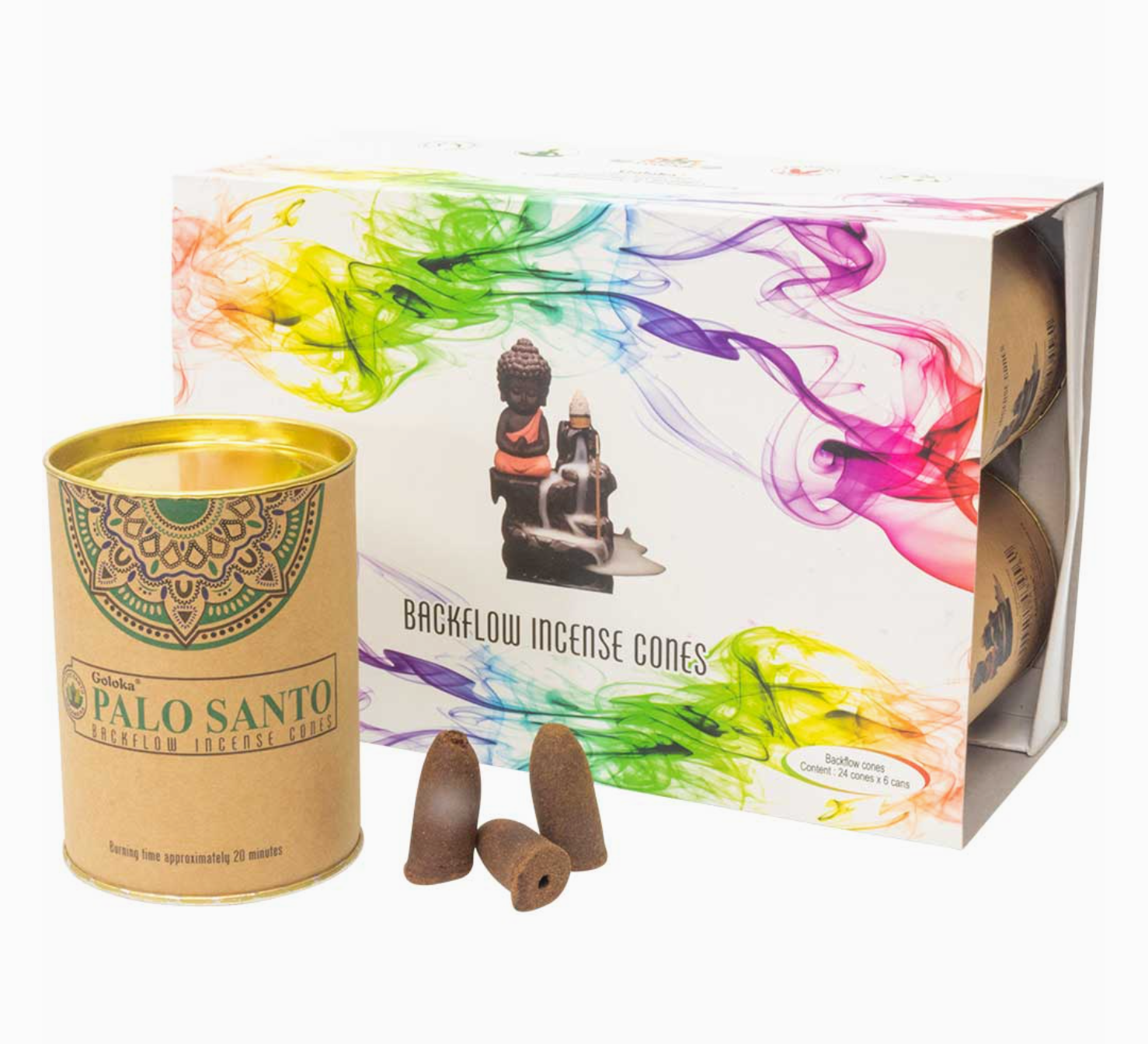 Backflow Palo Santo Incense Cones