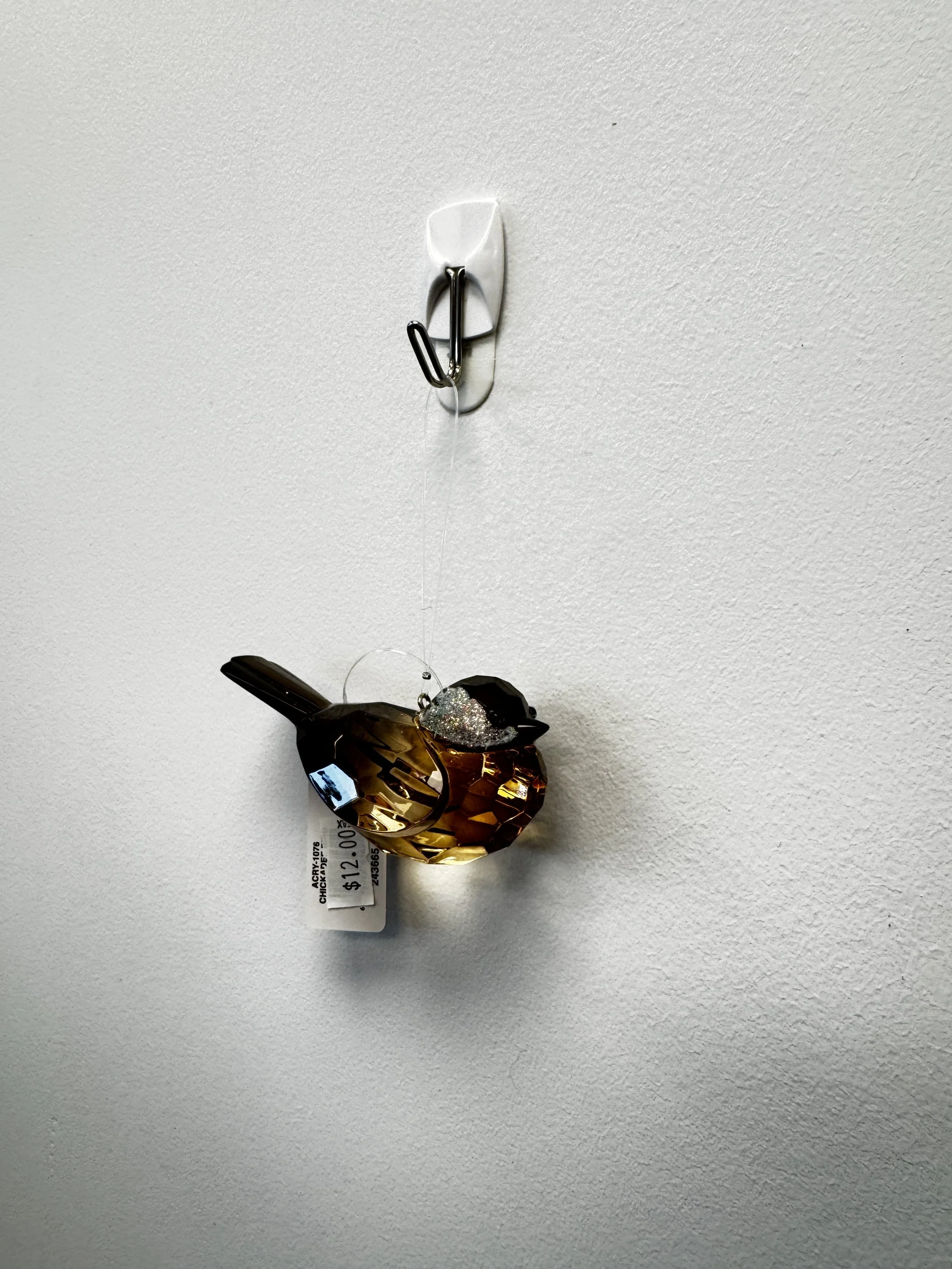 Brown/Black Bird, Silver Head