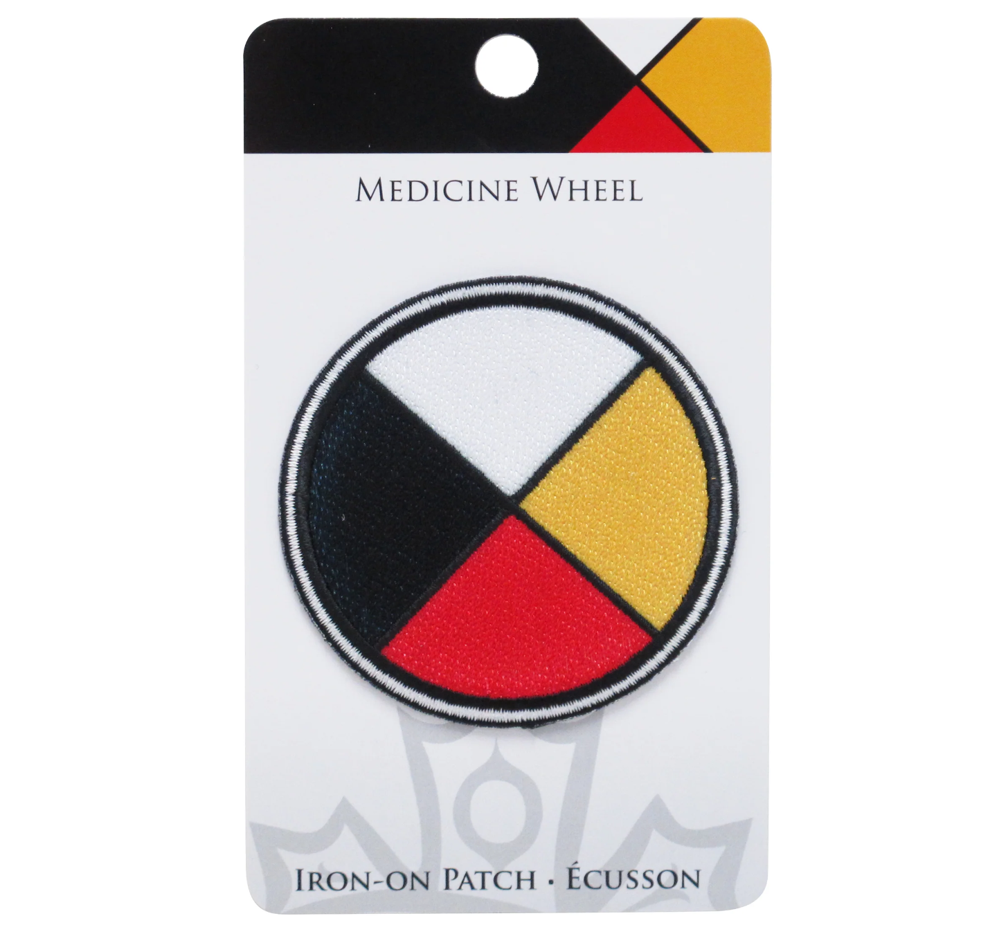 Medicine Wheel Iron-on Patch