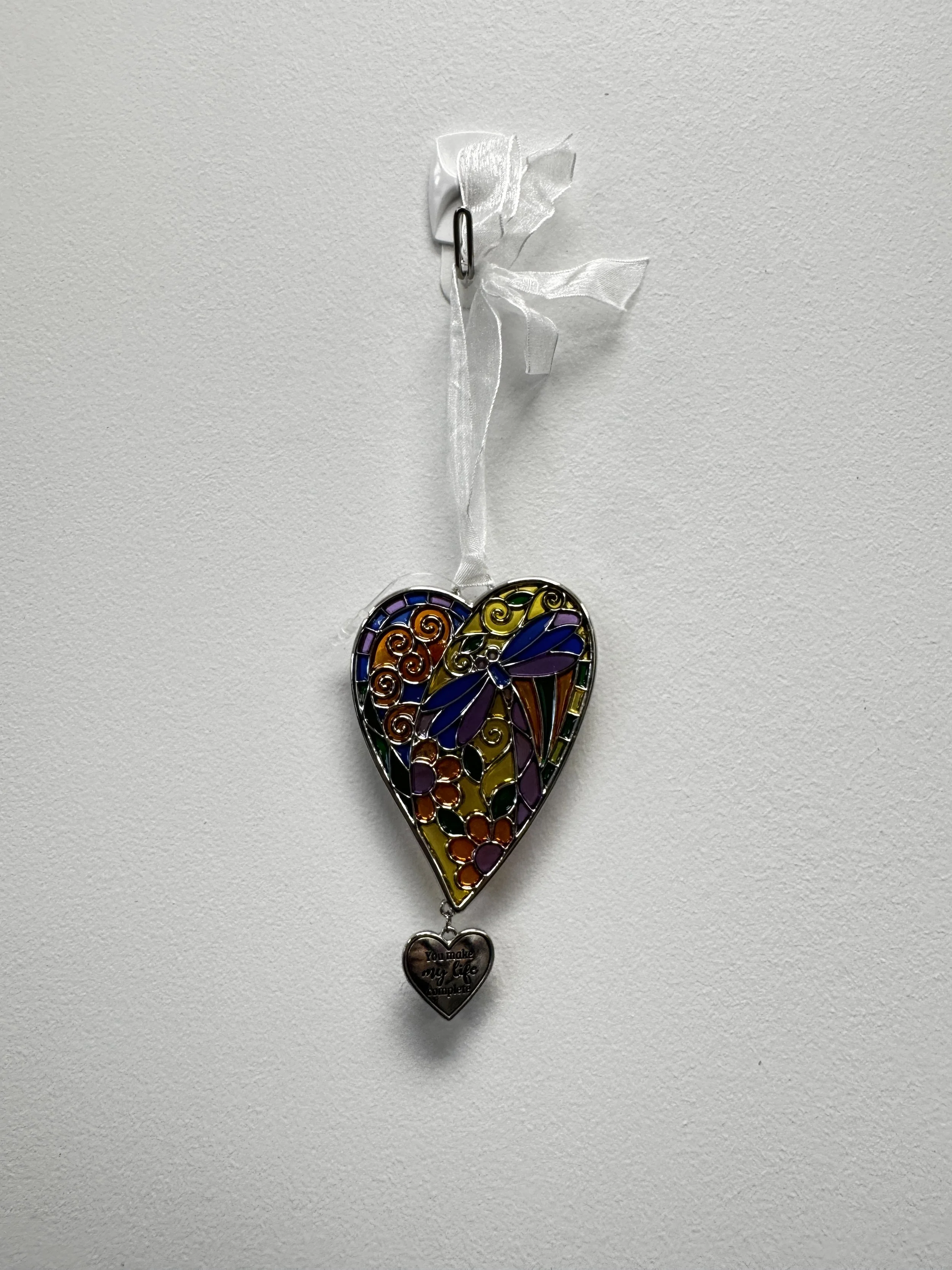 Multicolored Heart with Saying - 2 variants