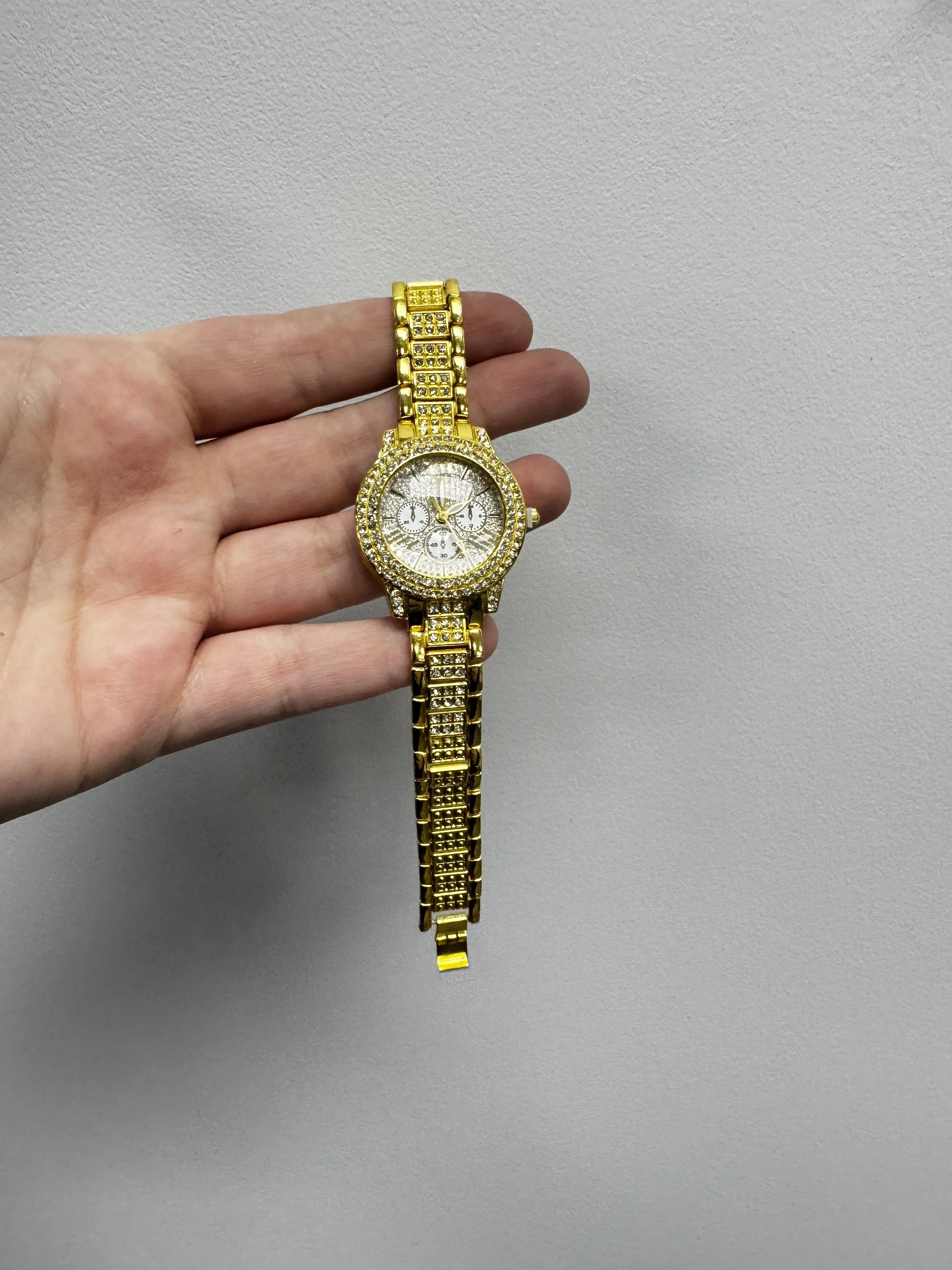 Sparkly Gold Watch