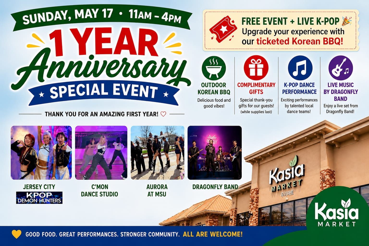 1st Anniversary Celebration