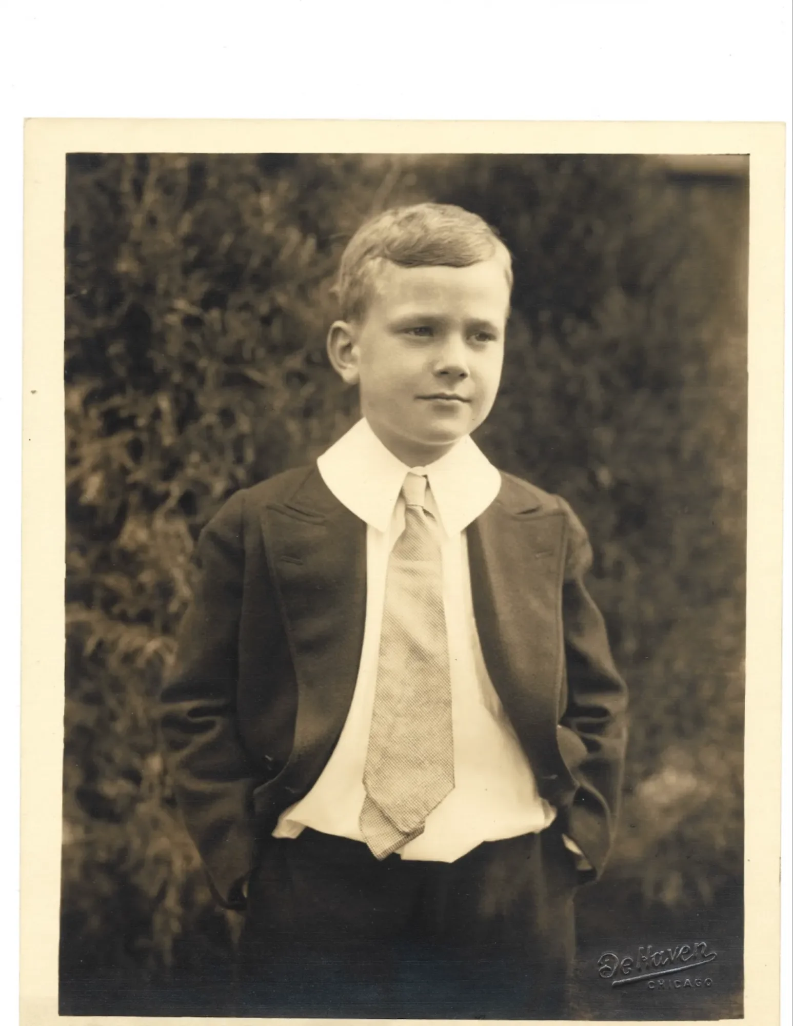 Arthur L. Johnson Jr. in childhood.