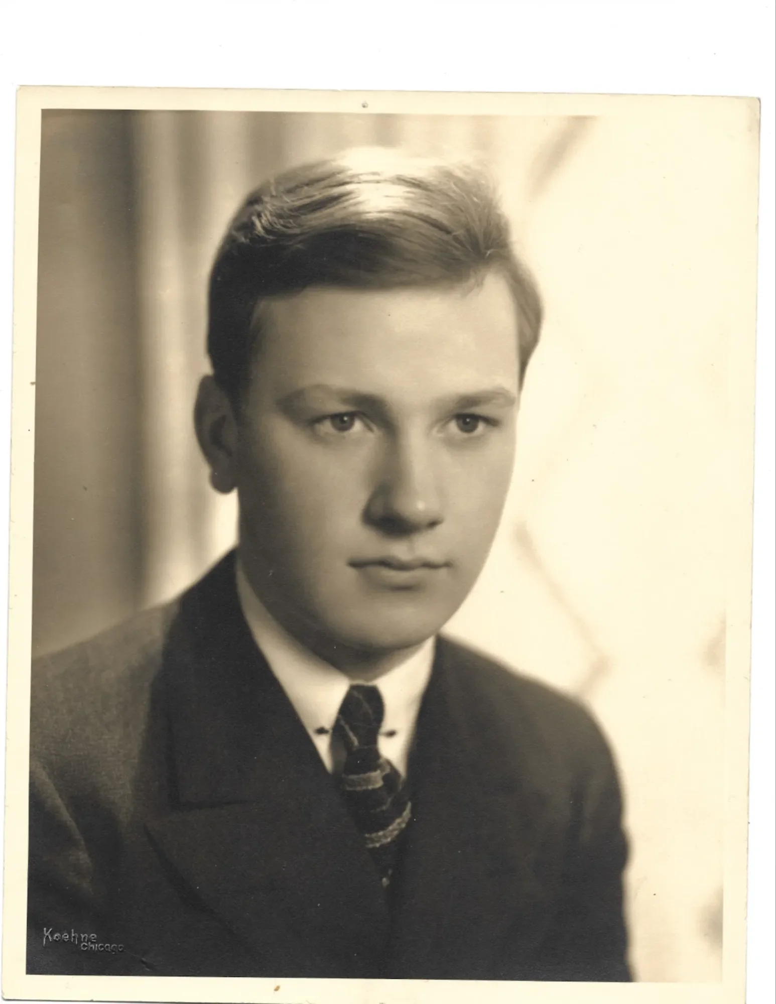 Arthur L. Johnson Jr. in early adulthood.