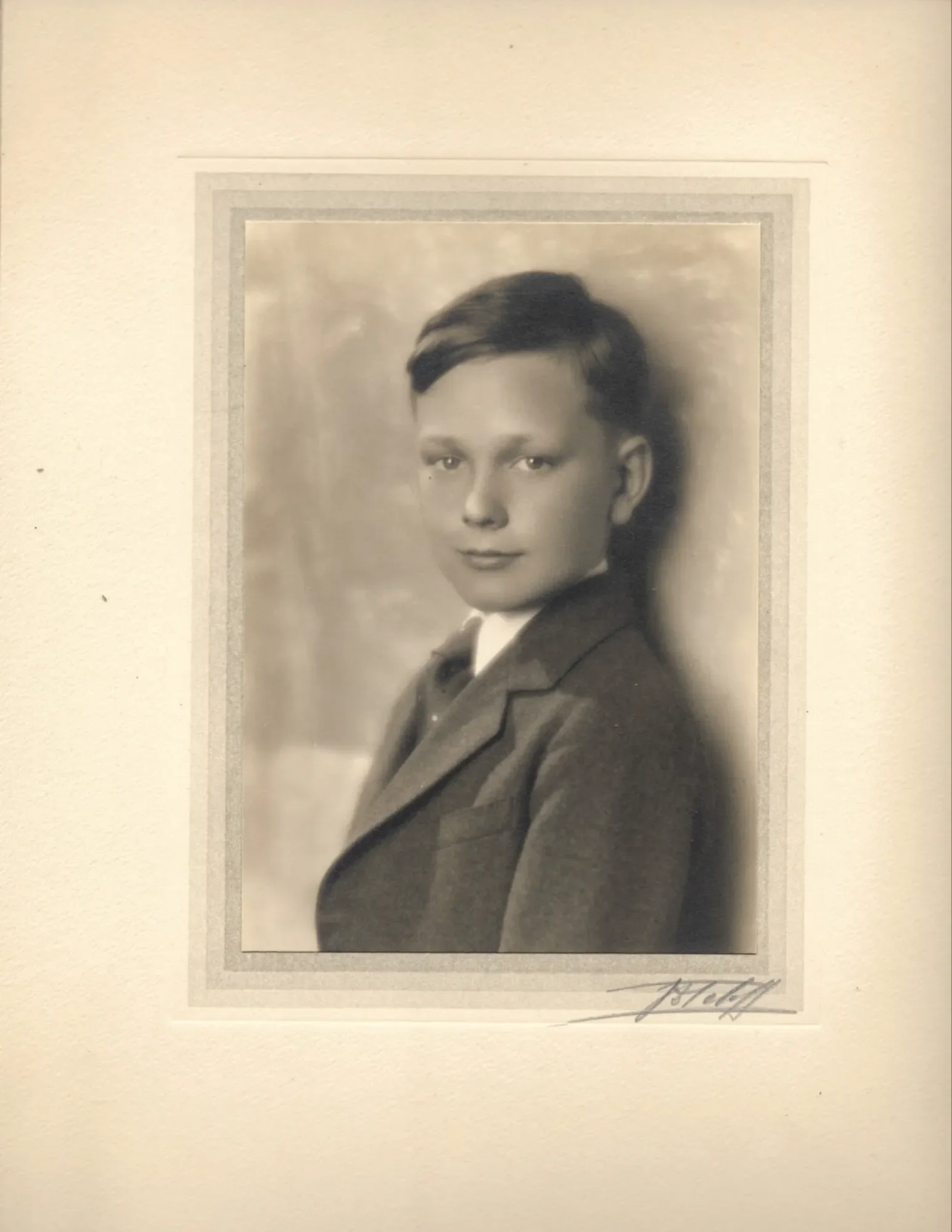 Arthur L. Johnson Jr. in childhood.