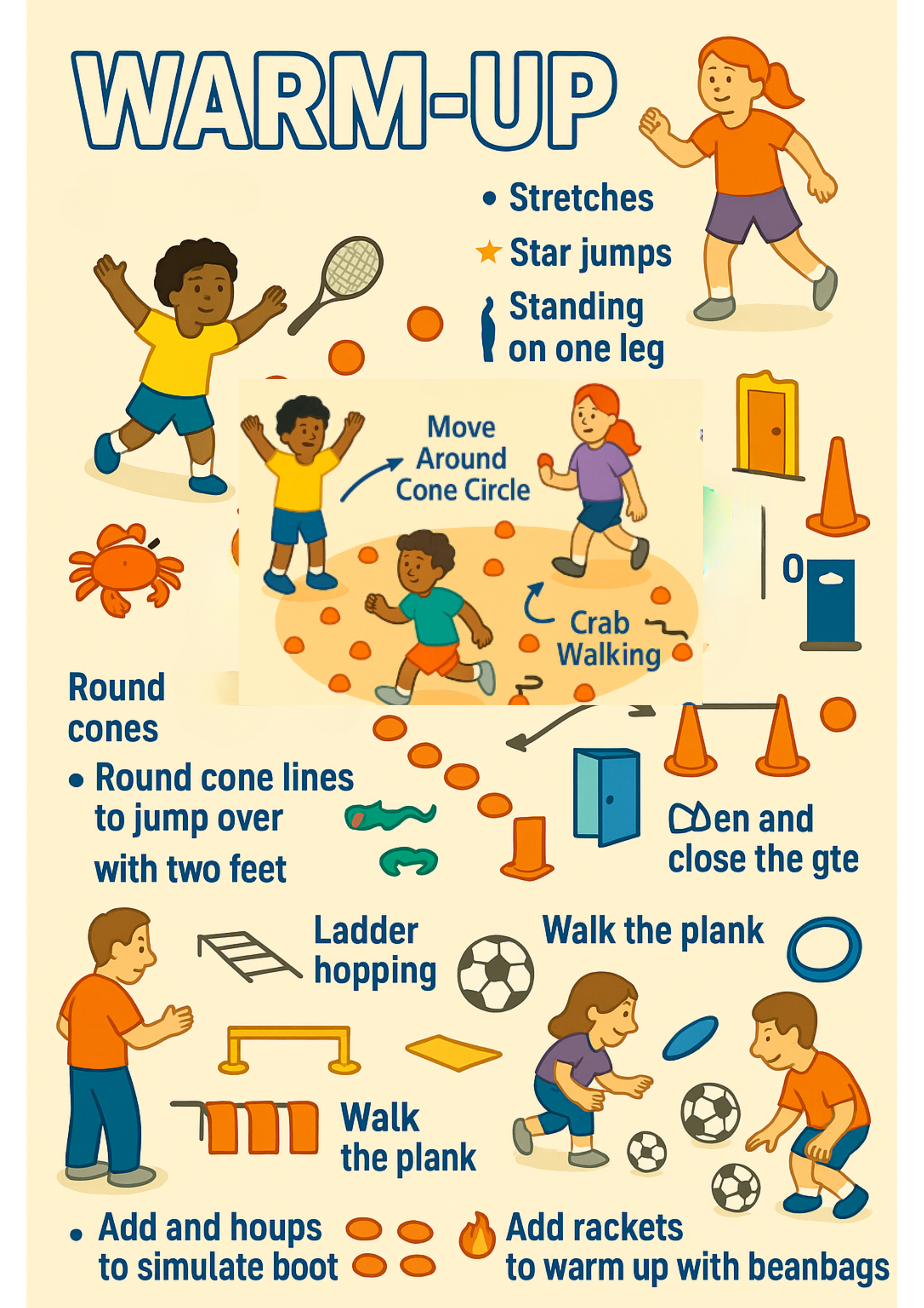 Warm-Up🔥 🎾 🥎