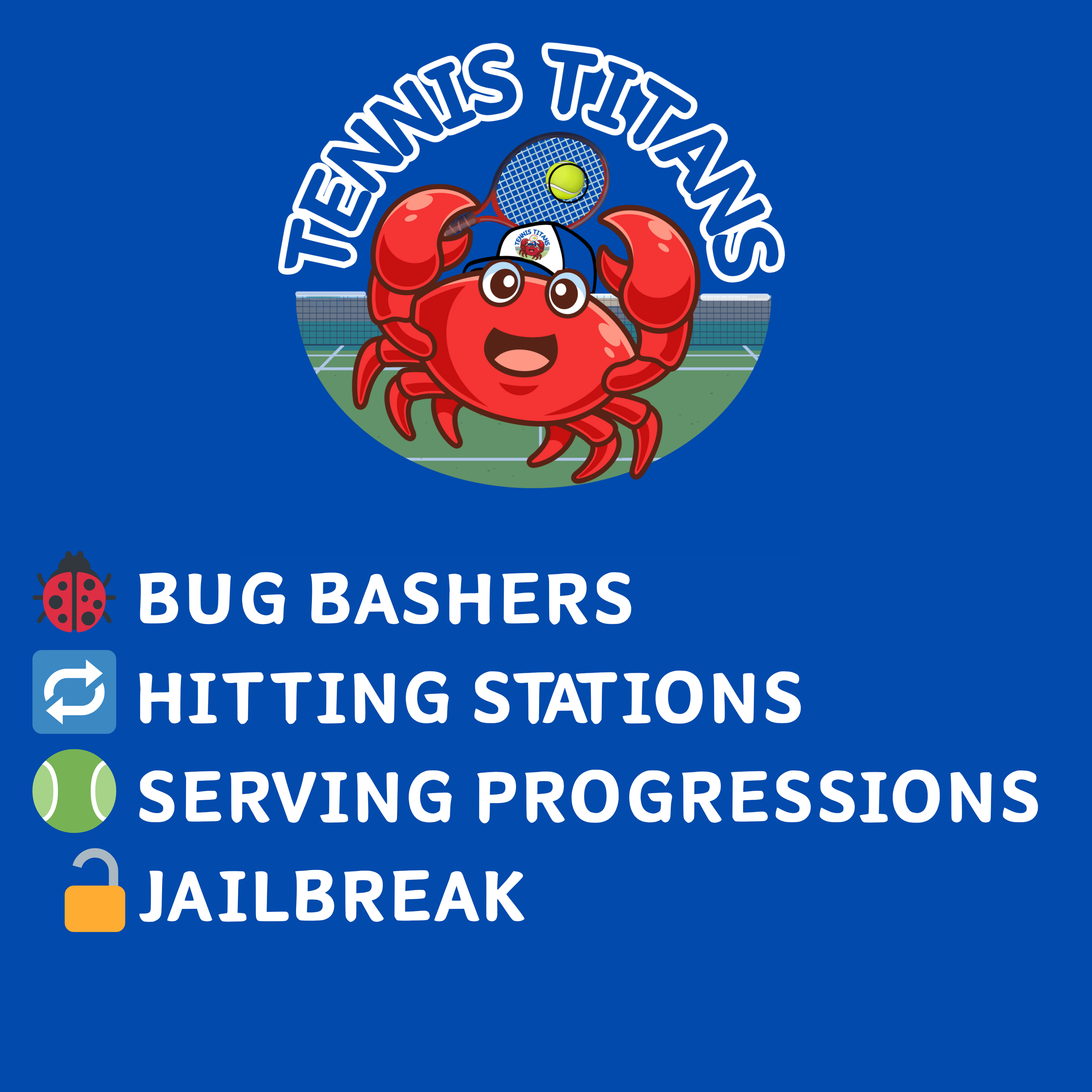 WEEK 1 – TENNIS TITANS LESSON PLAN 🦀🔱