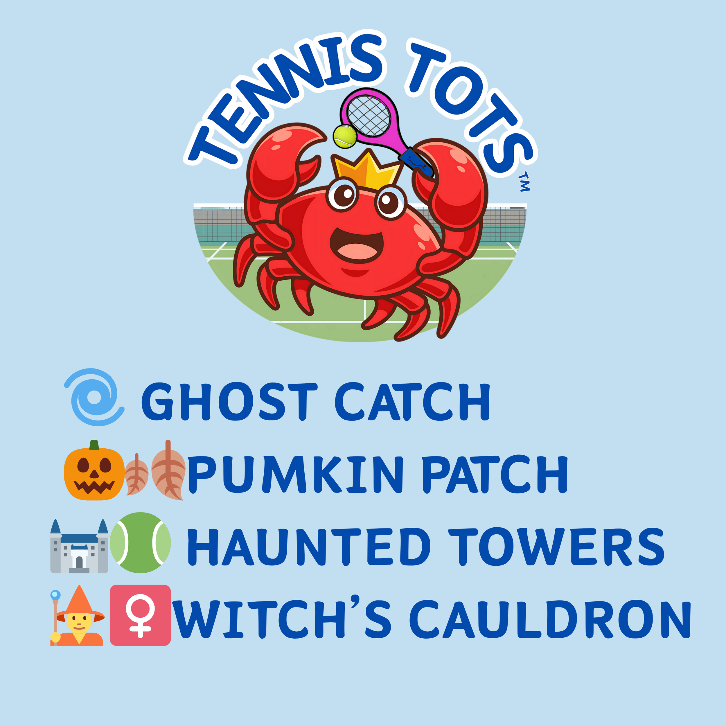 WEEK 8 – TENNIS TOTS LESSON PLAN 🦀👶 