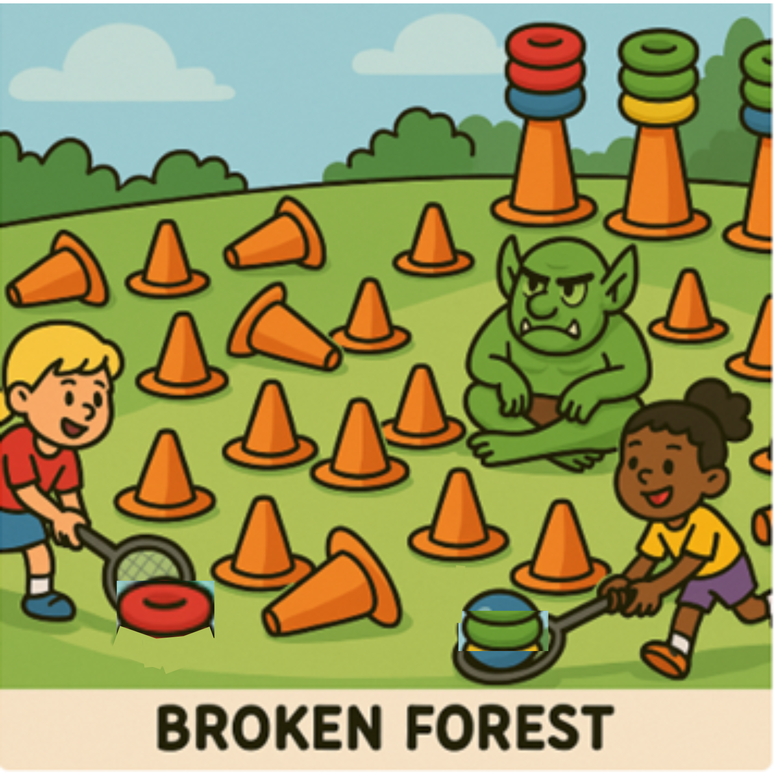 Broken Forest🌲🎾🍎👹
