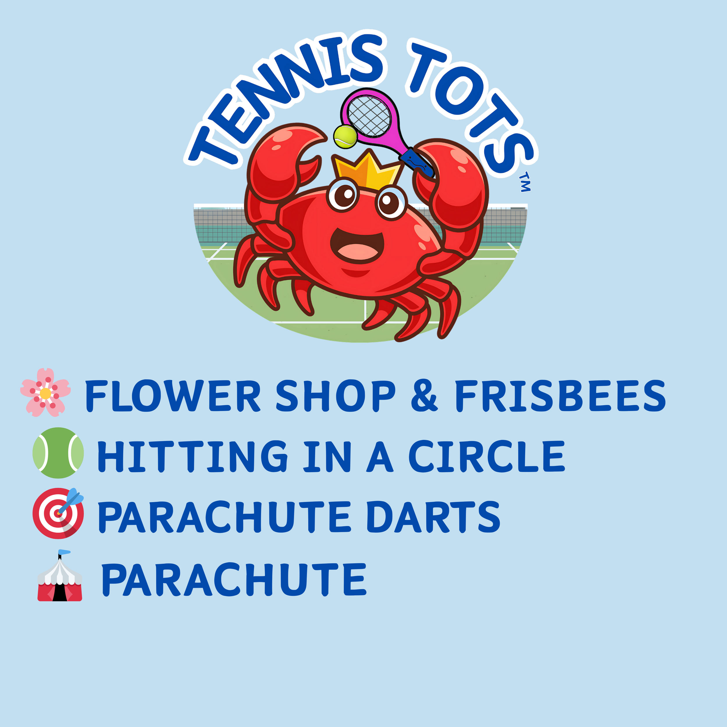 🎾🦀 Tennis Tots – Week 4, Term 2