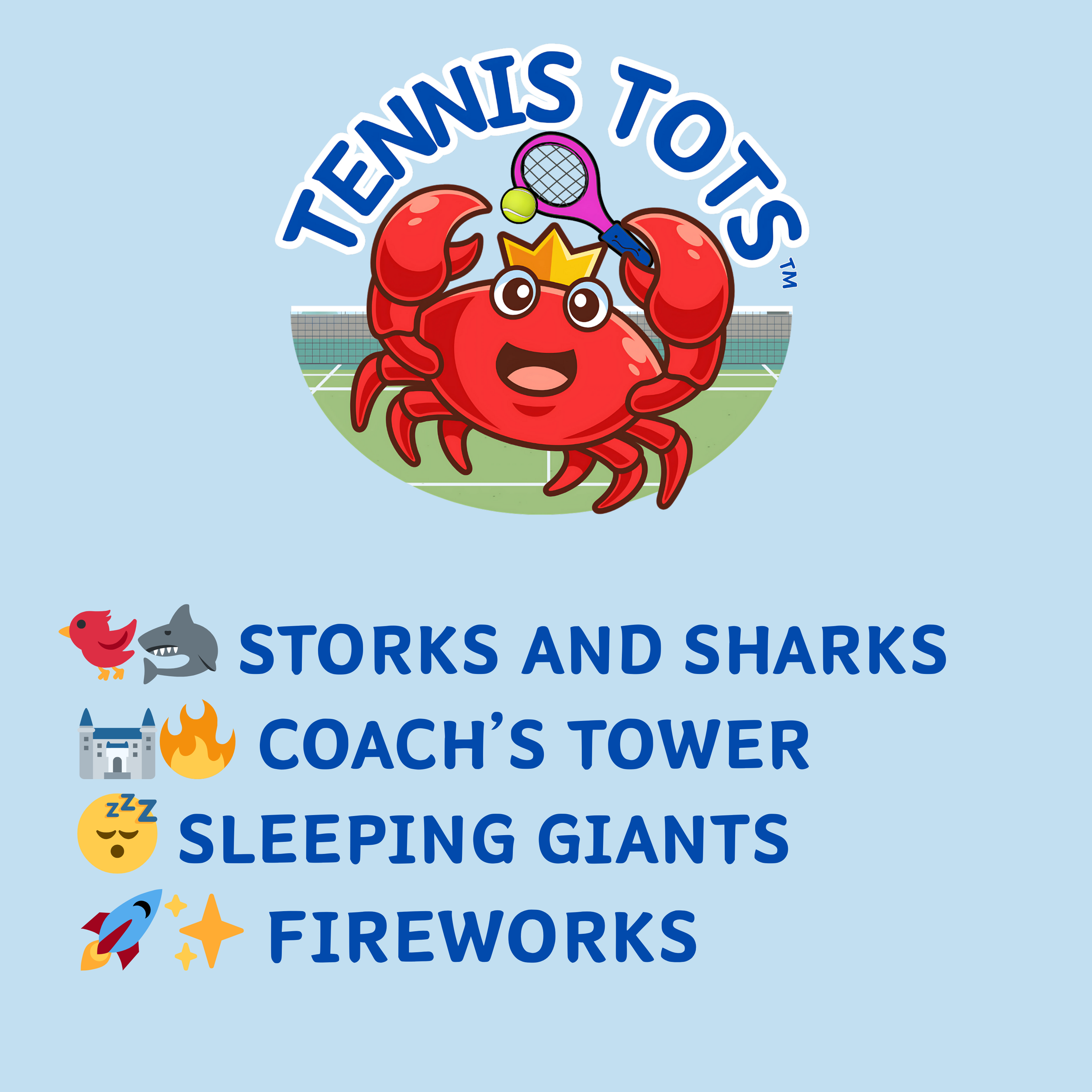 🦀🎾👶 Tennis Tots – Week 1, Term 2
