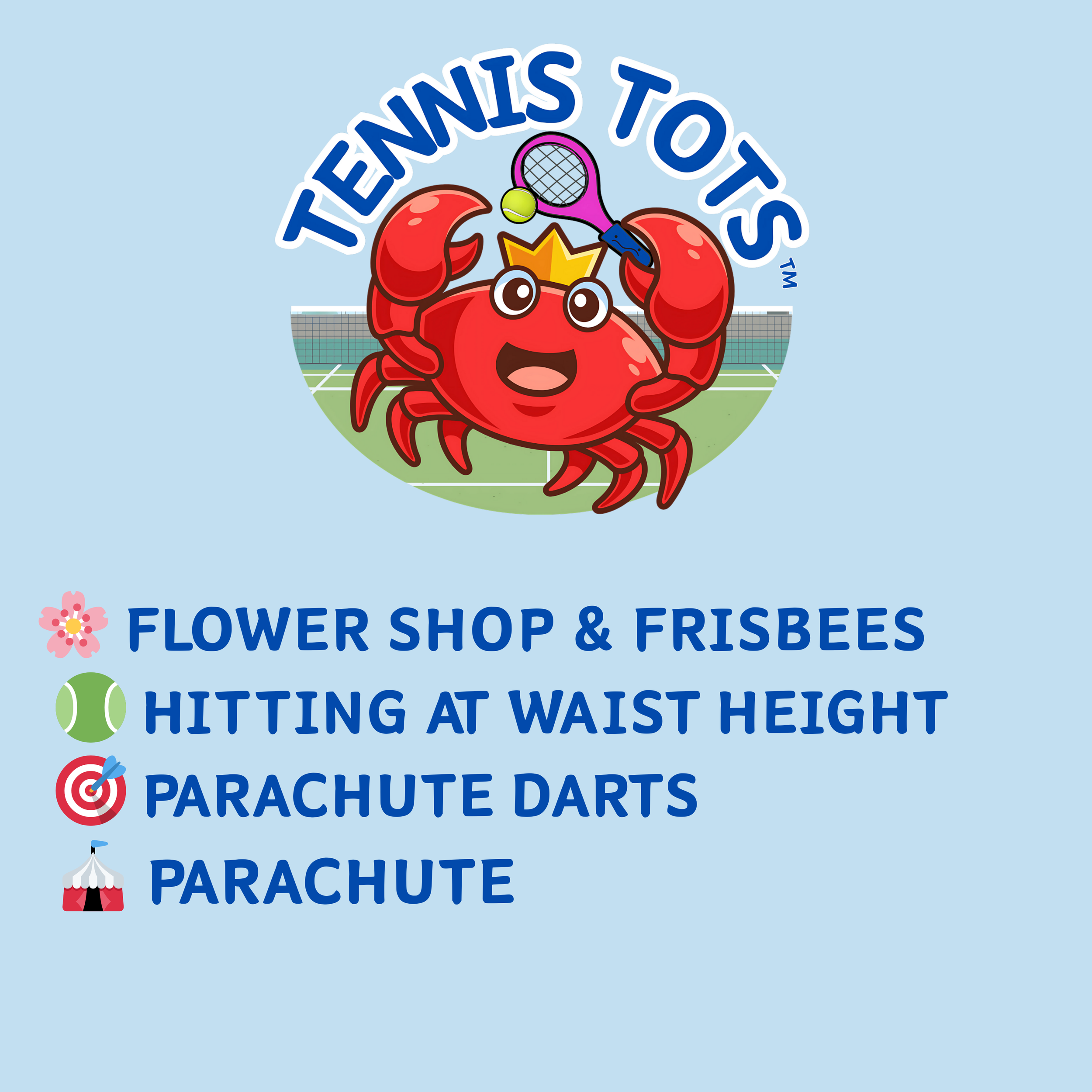 🎾🦀 Tennis Tots – Week 4, Term 2