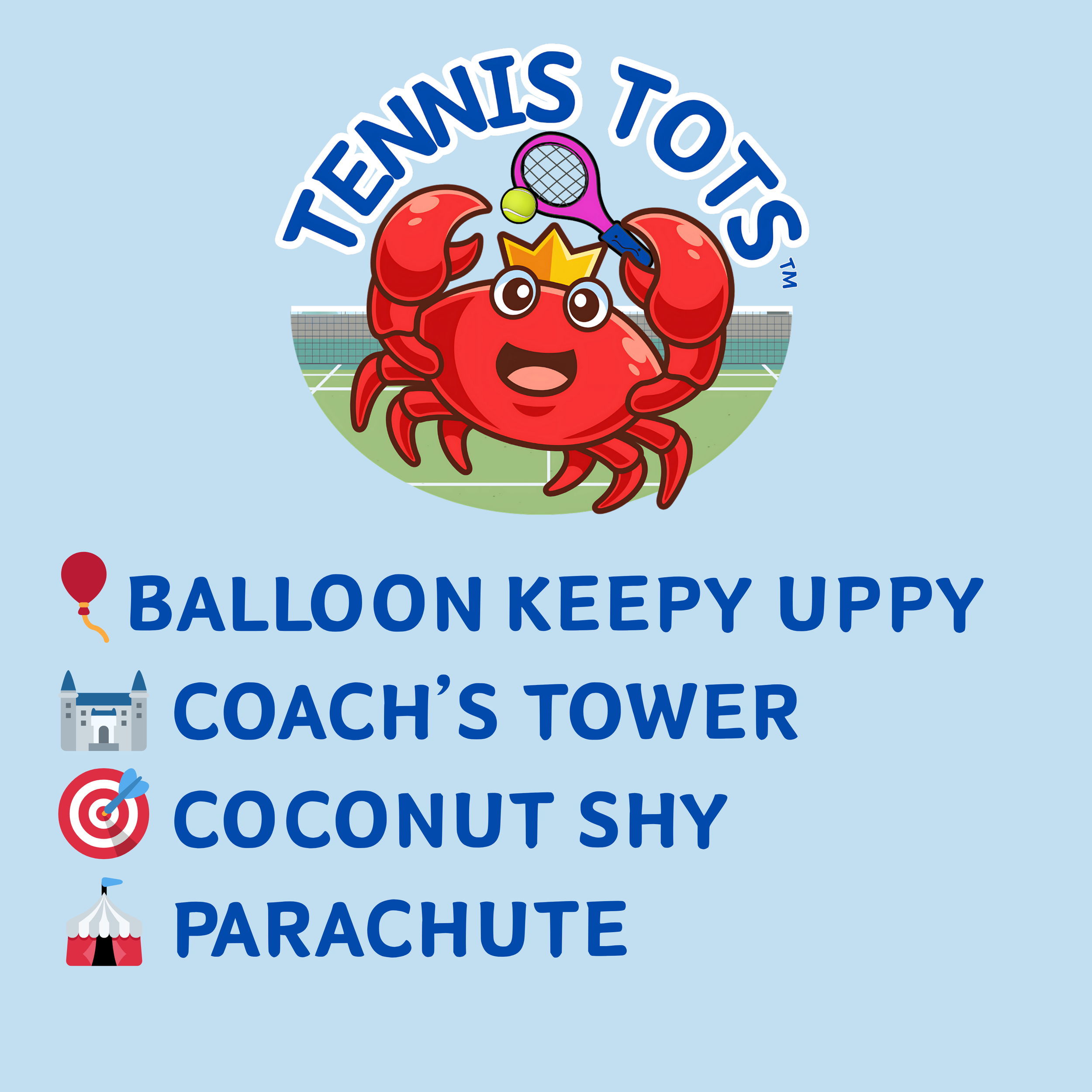 Tennis Tots — Week 2, Term 3
