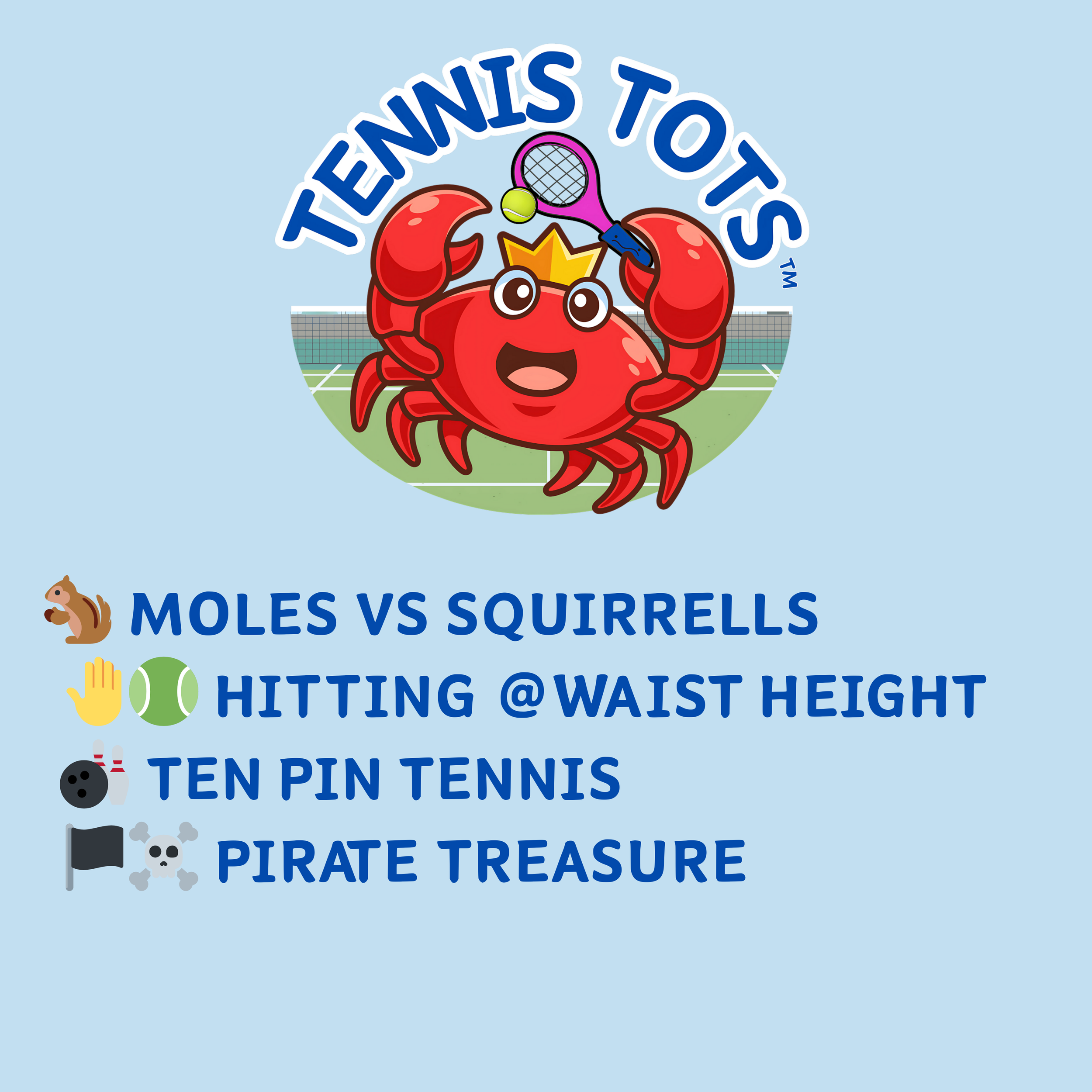 Tennis Tots — Week 3, Term 3