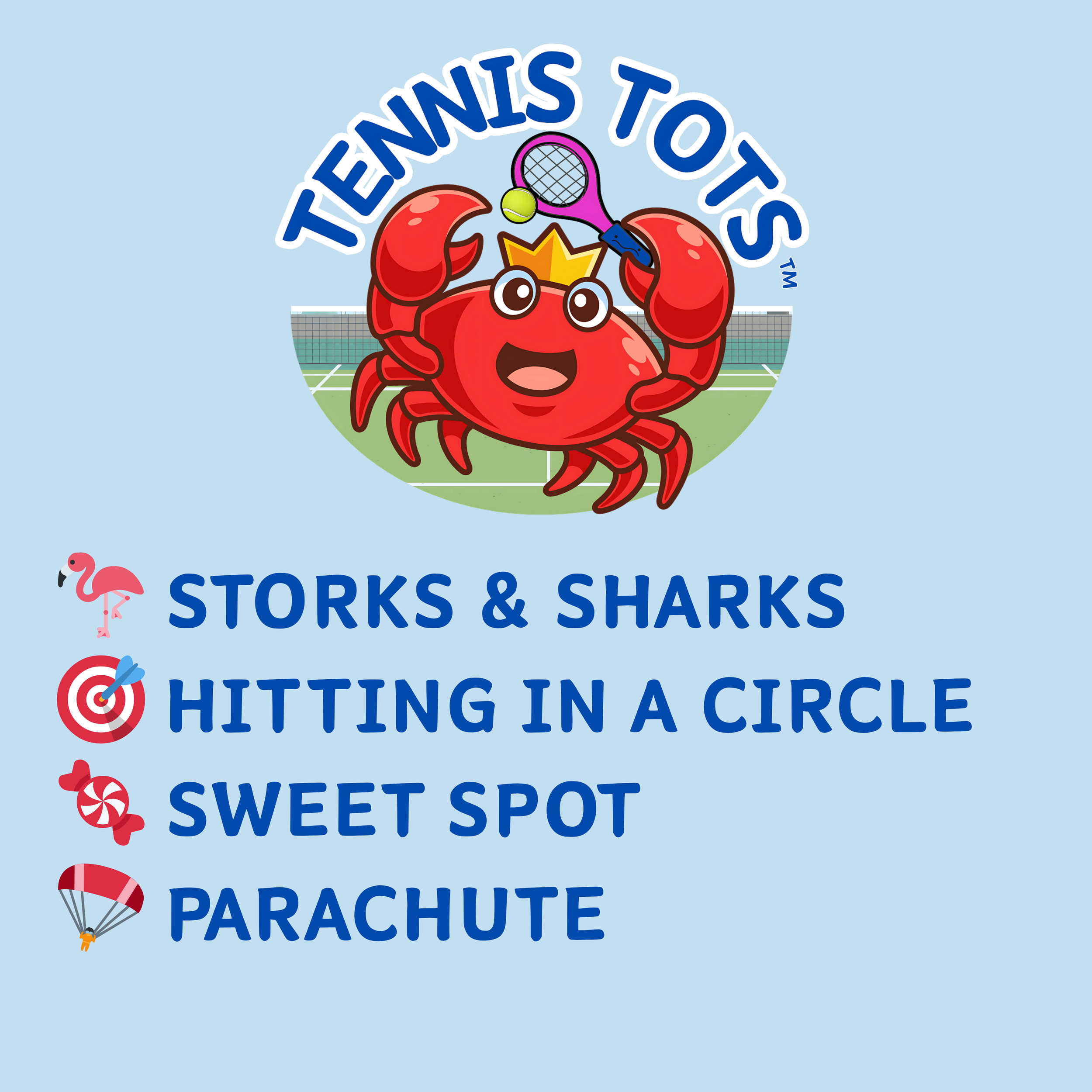 Tennis Tots Week 1, Term 6 🦀👶