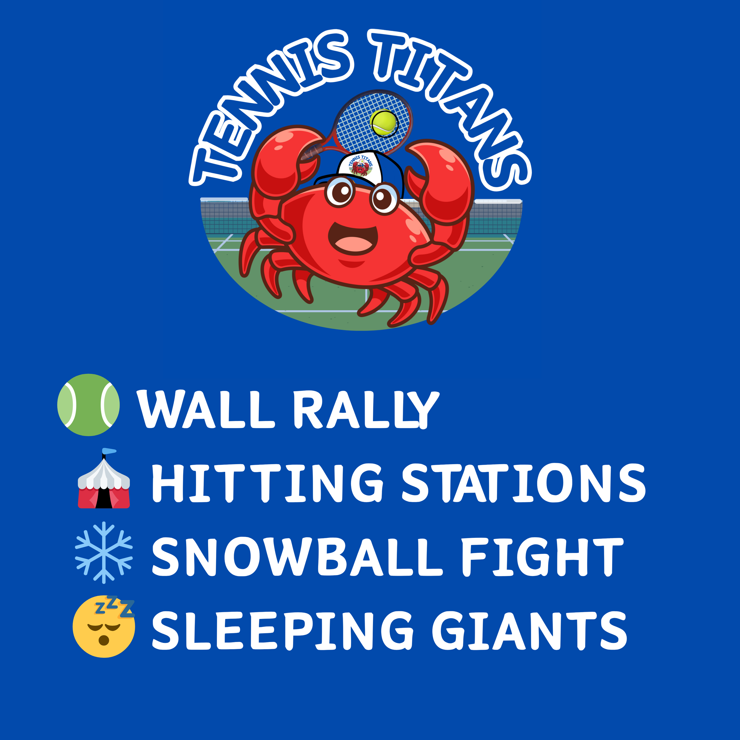 🎾💥 Tennis Titans – Week 4, Term 2