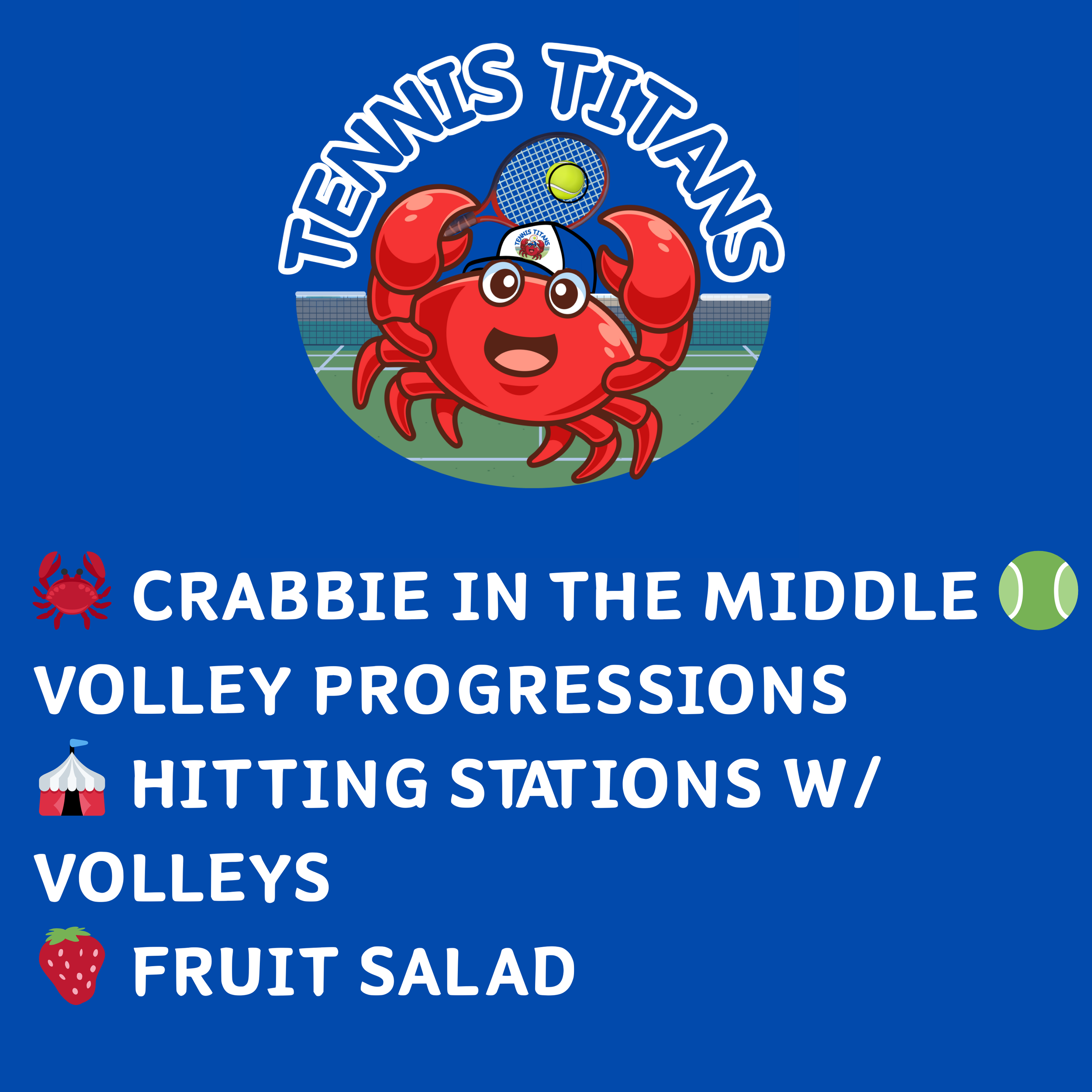 🎾💥 Tennis Titans – Week 4, Term 3