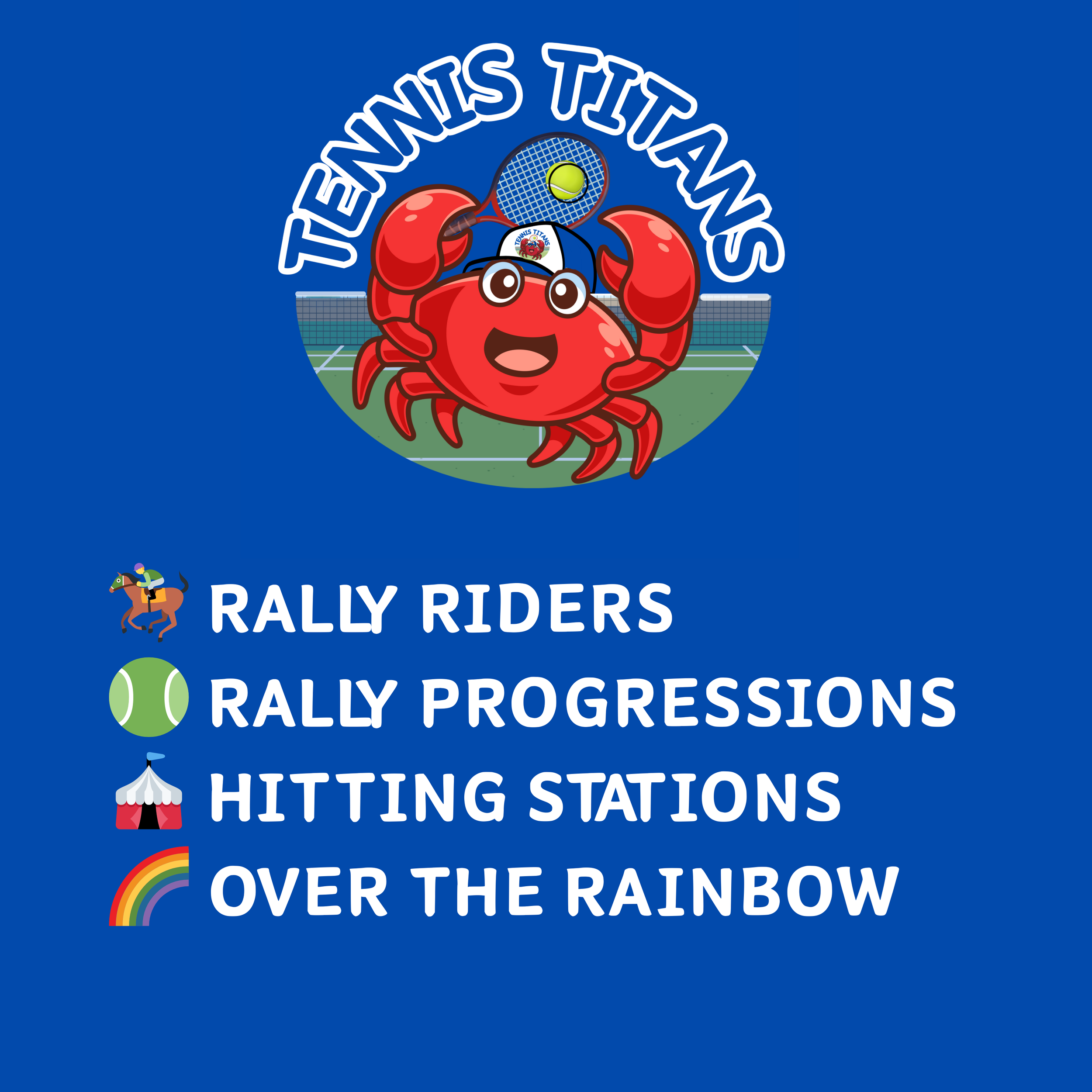 WEEK 1, TERM 6 – TENNIS TITANS LESSON PLAN 🦀🔱