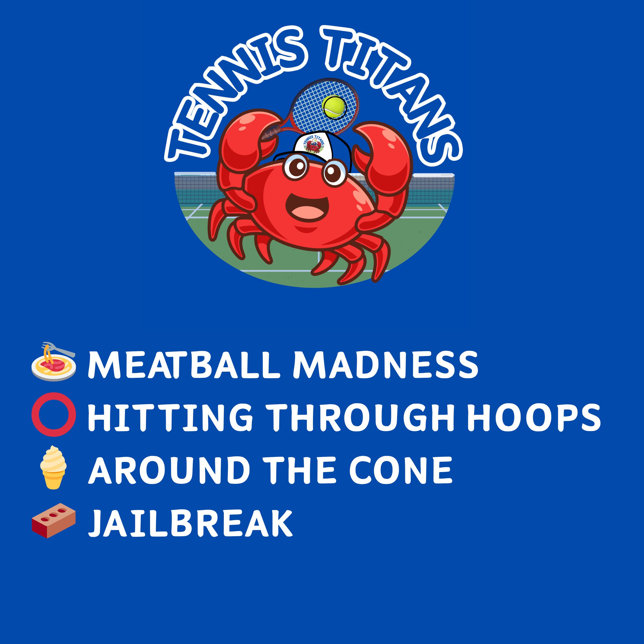 WEEK 2, TERM 6 – TENNIS TITANS LESSON PLAN 🦀🔱