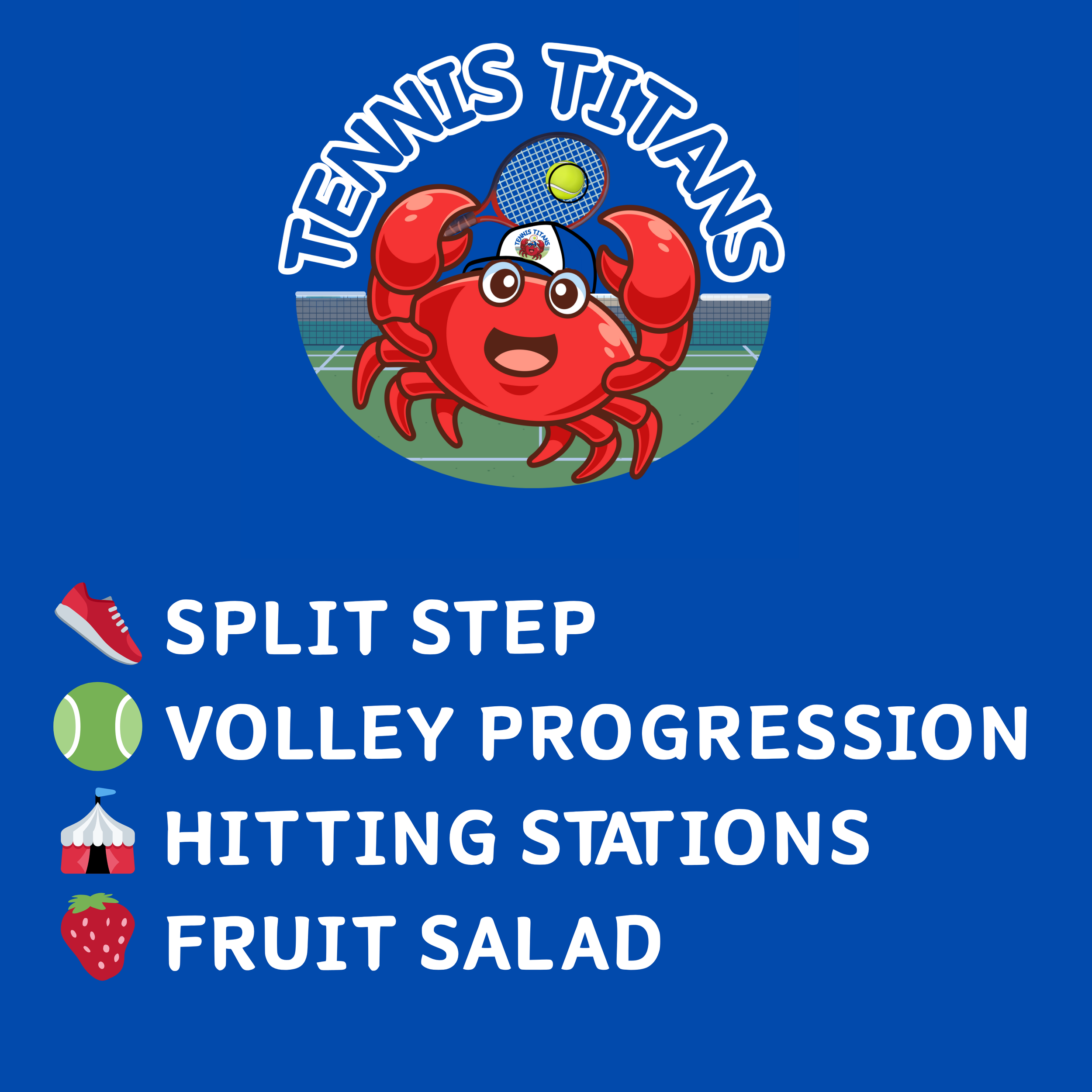WEEK 3, TERM 6 – TENNIS TITANS LESSON PLAN 🦀🔱