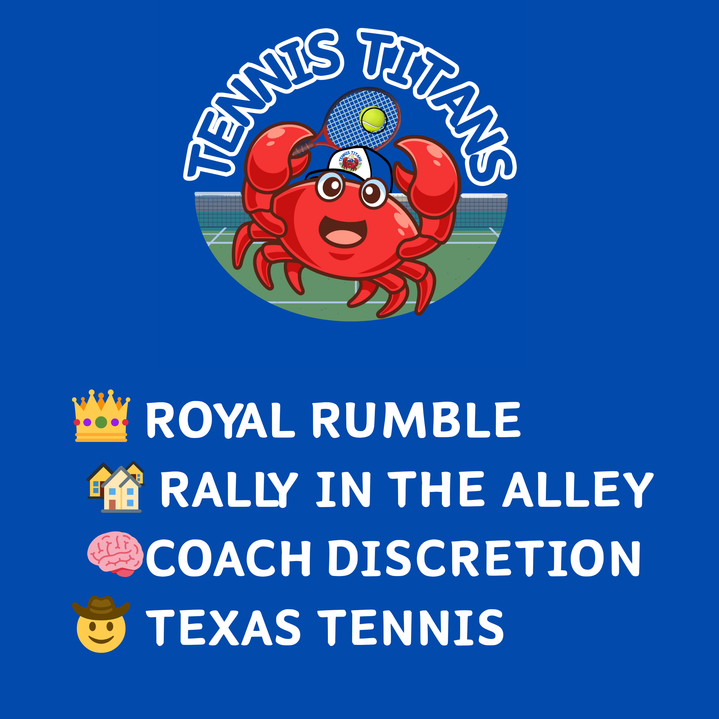 WEEK 4, TERM 6 – TENNIS TITANS LESSON PLAN 🦀🔱