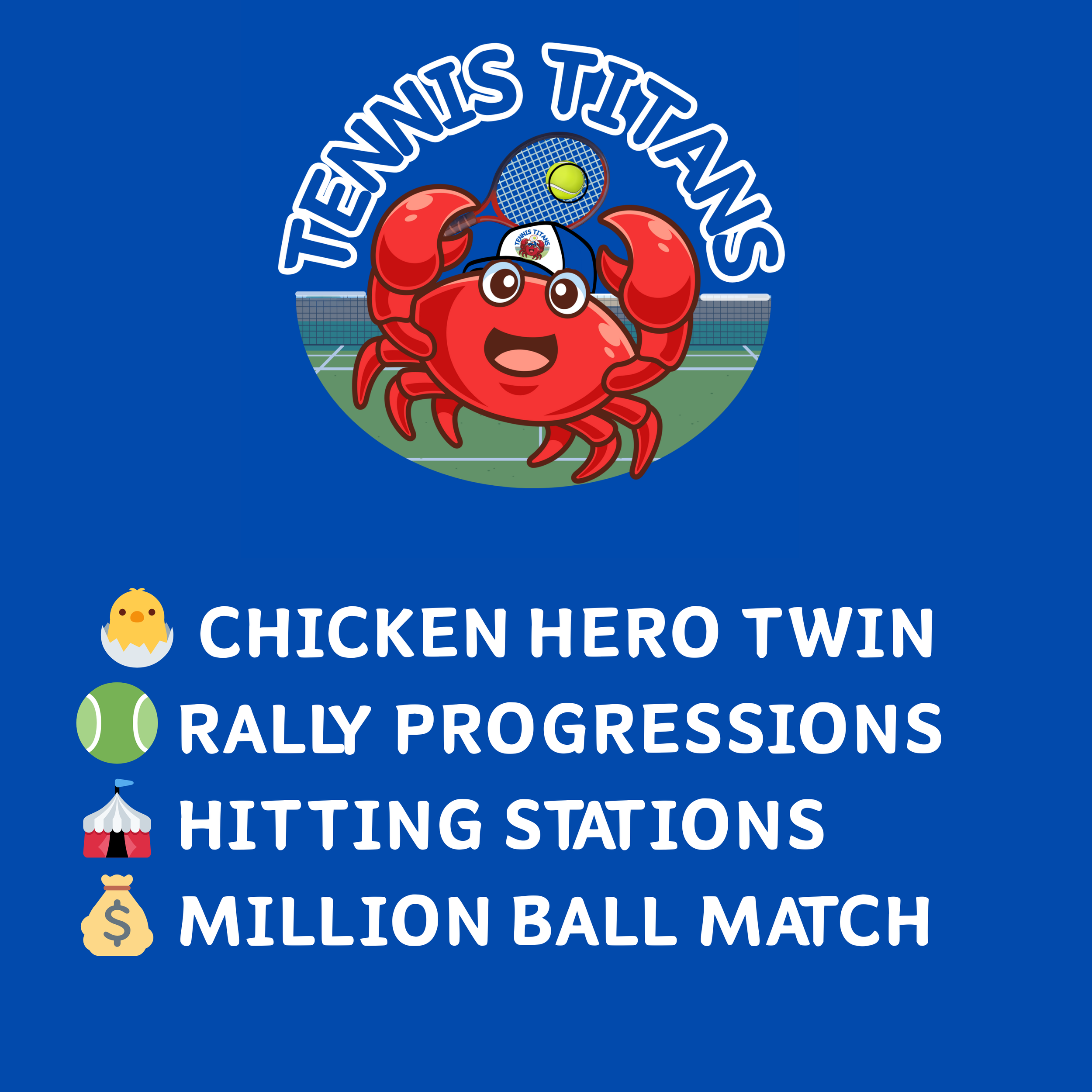WEEK 5, TERM 6 – TENNIS TITANS LESSON PLAN 🦀🔱