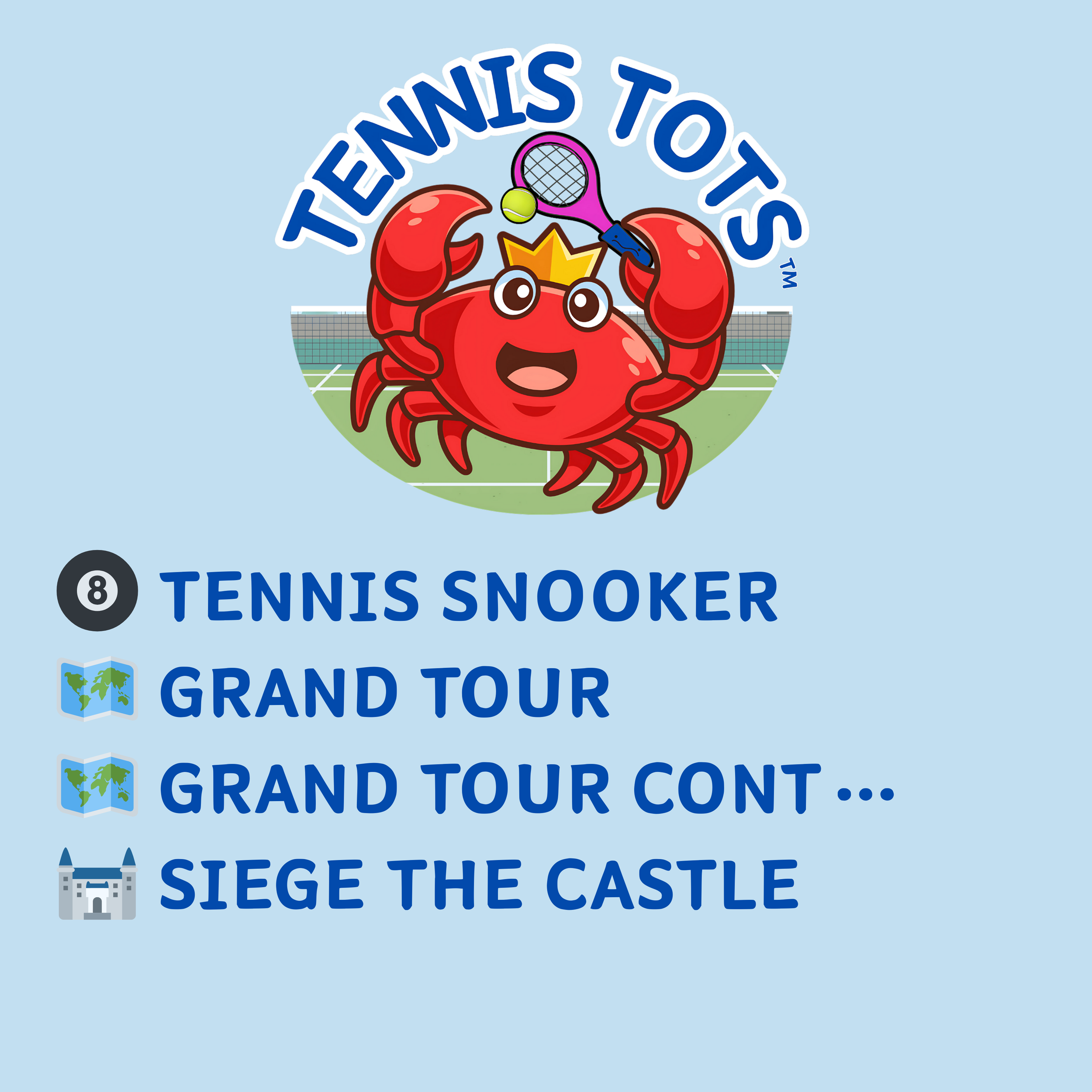 Tennis Tots Week 7, Term 6 🦀👶 FLOATING WEEK