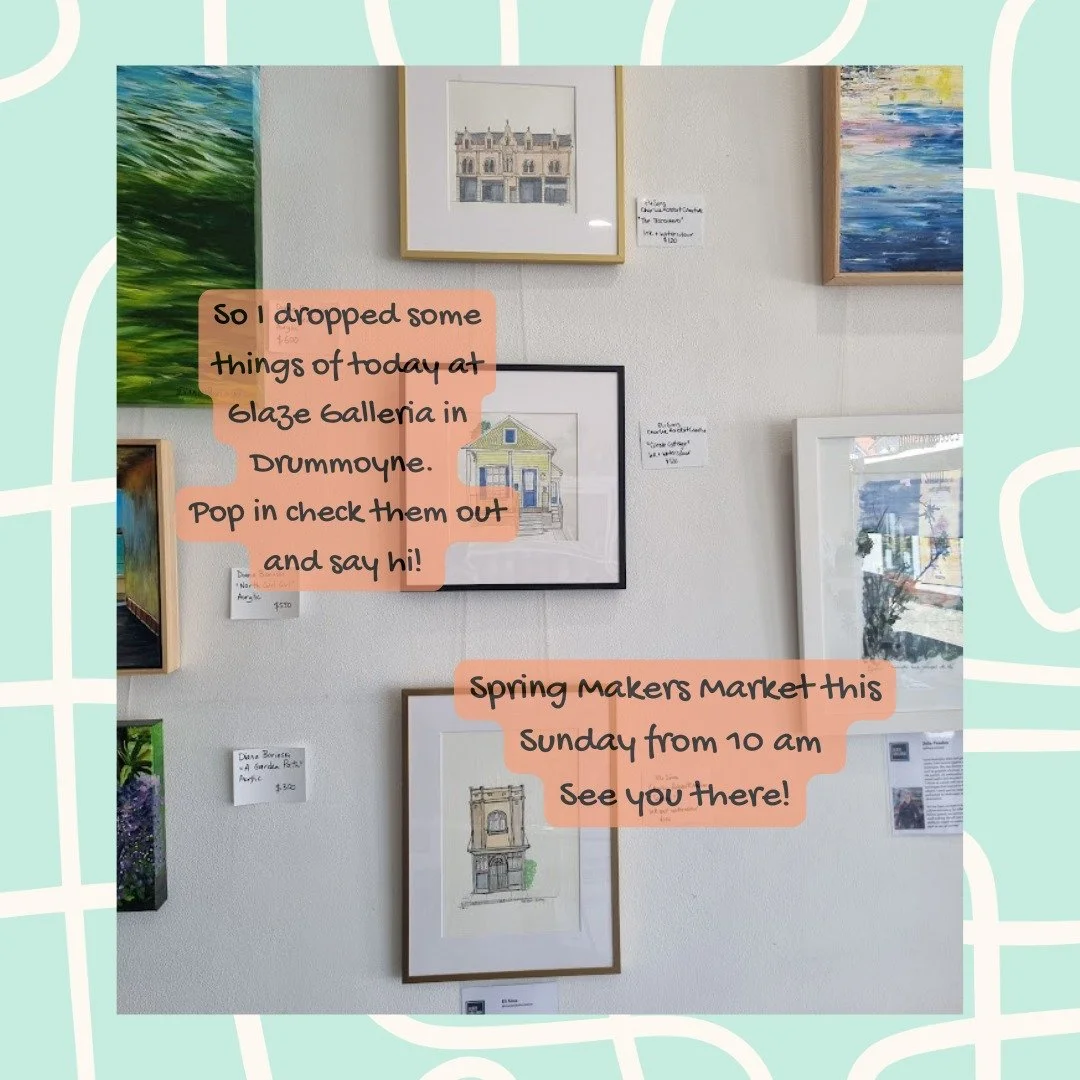 A busy morning today dropping some new pieces @glazegalleria ready for this Sunday's Makers Market. If you're free pop and check them out. It's the perfect time to start the Christmas shopping.

#houseportrait #supporthandmade #supportlocal #giftidea