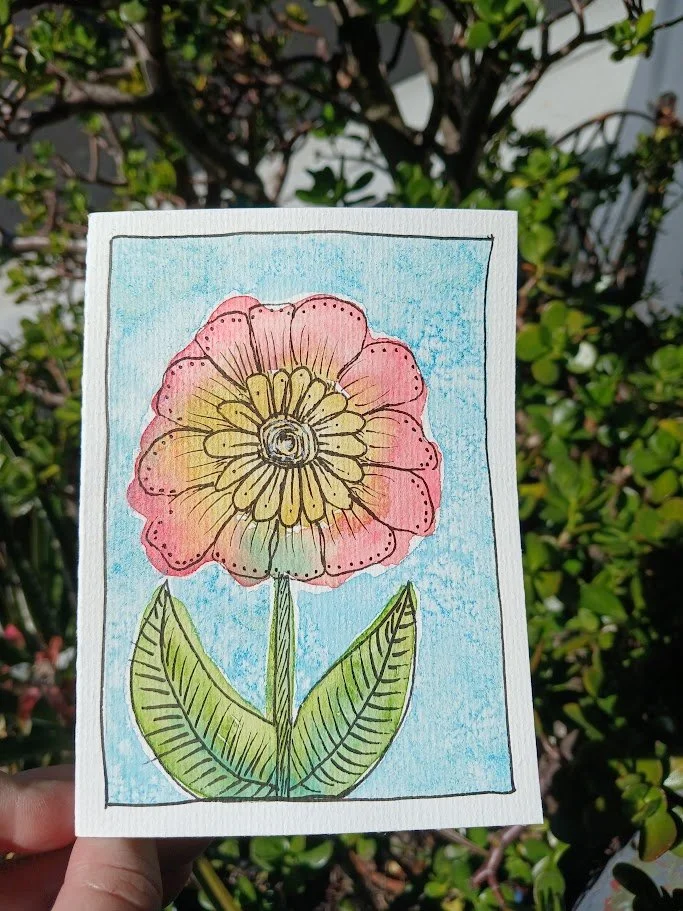 Big Pink Flower