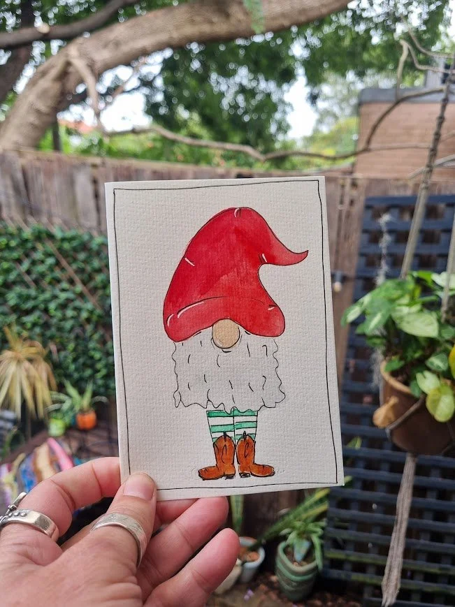 Christmas Cowboy Gnome