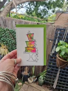 Cake and Flowers