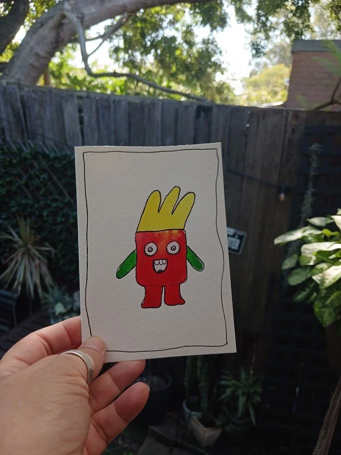 Little Monster - red