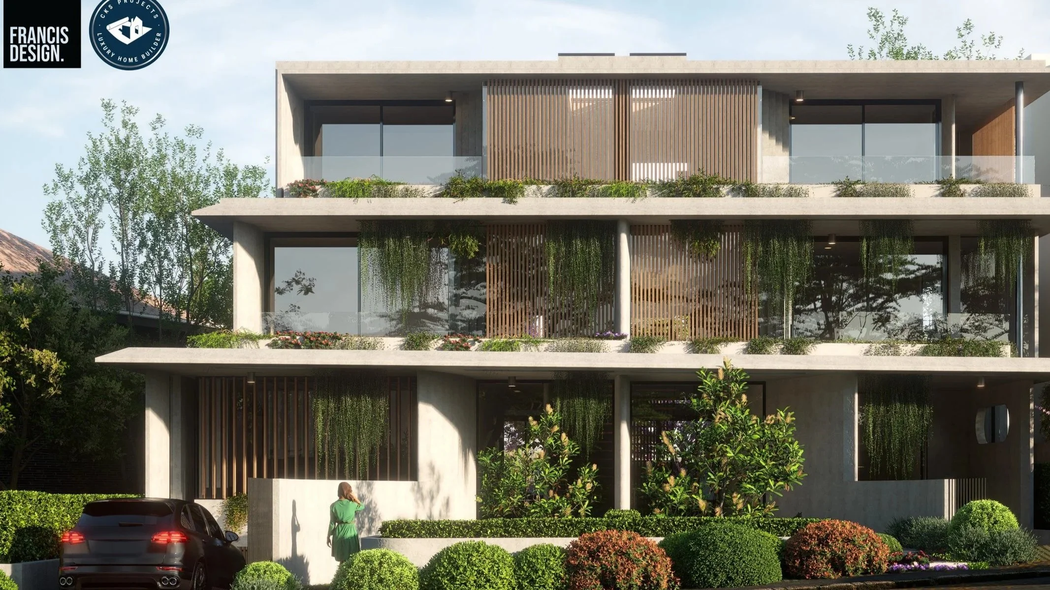 duplex house render wollongong