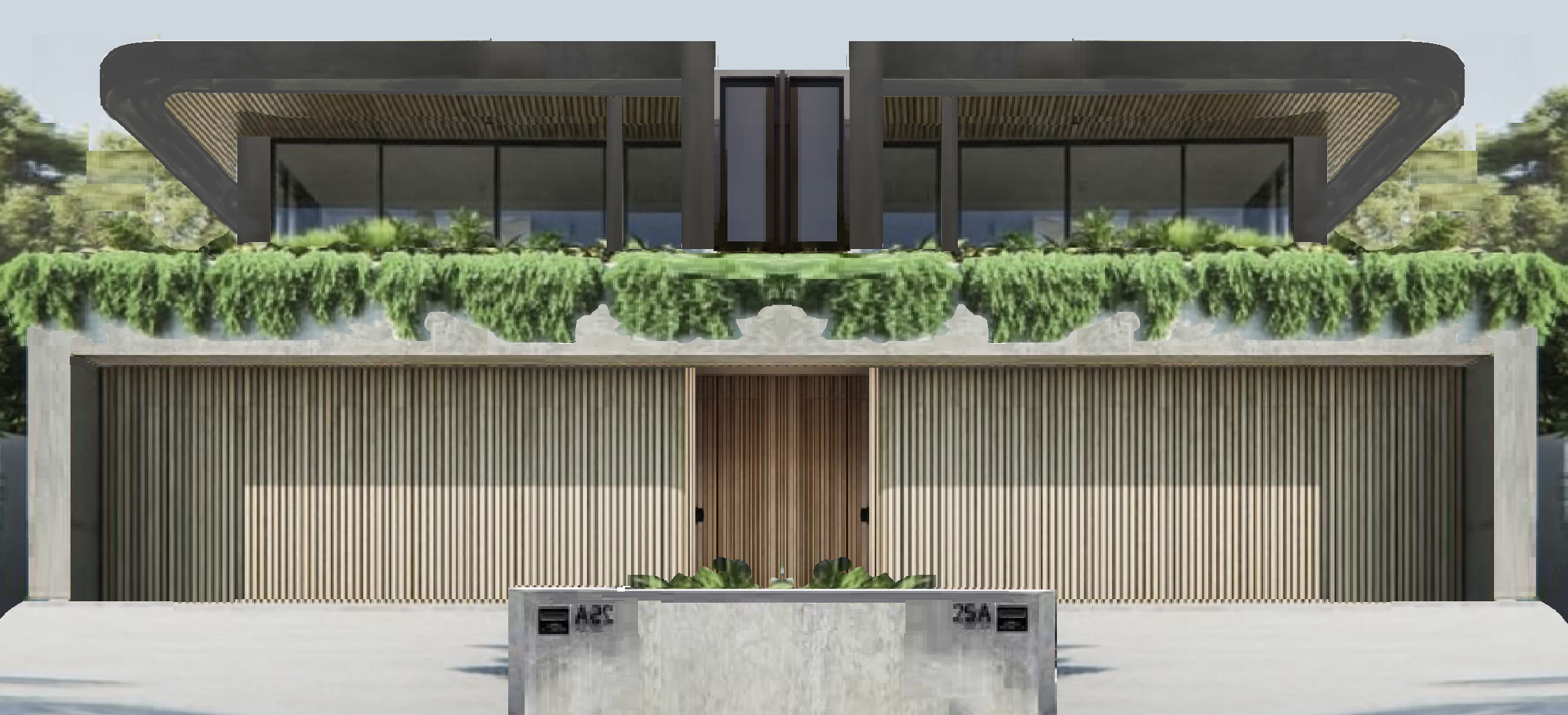 duplex house project design