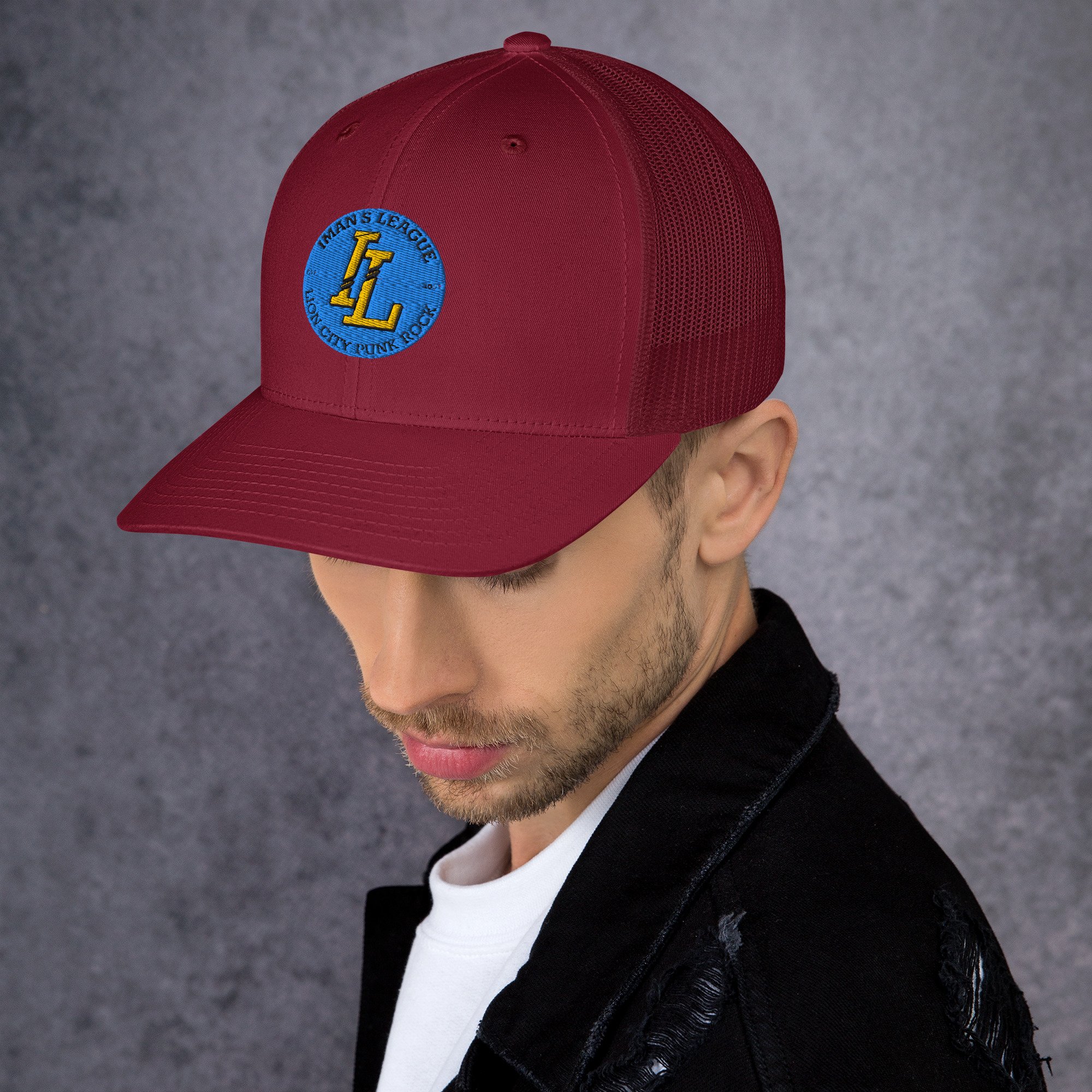 retro-trucker-hat-cranberry-left-678a908287fc8.jpg
