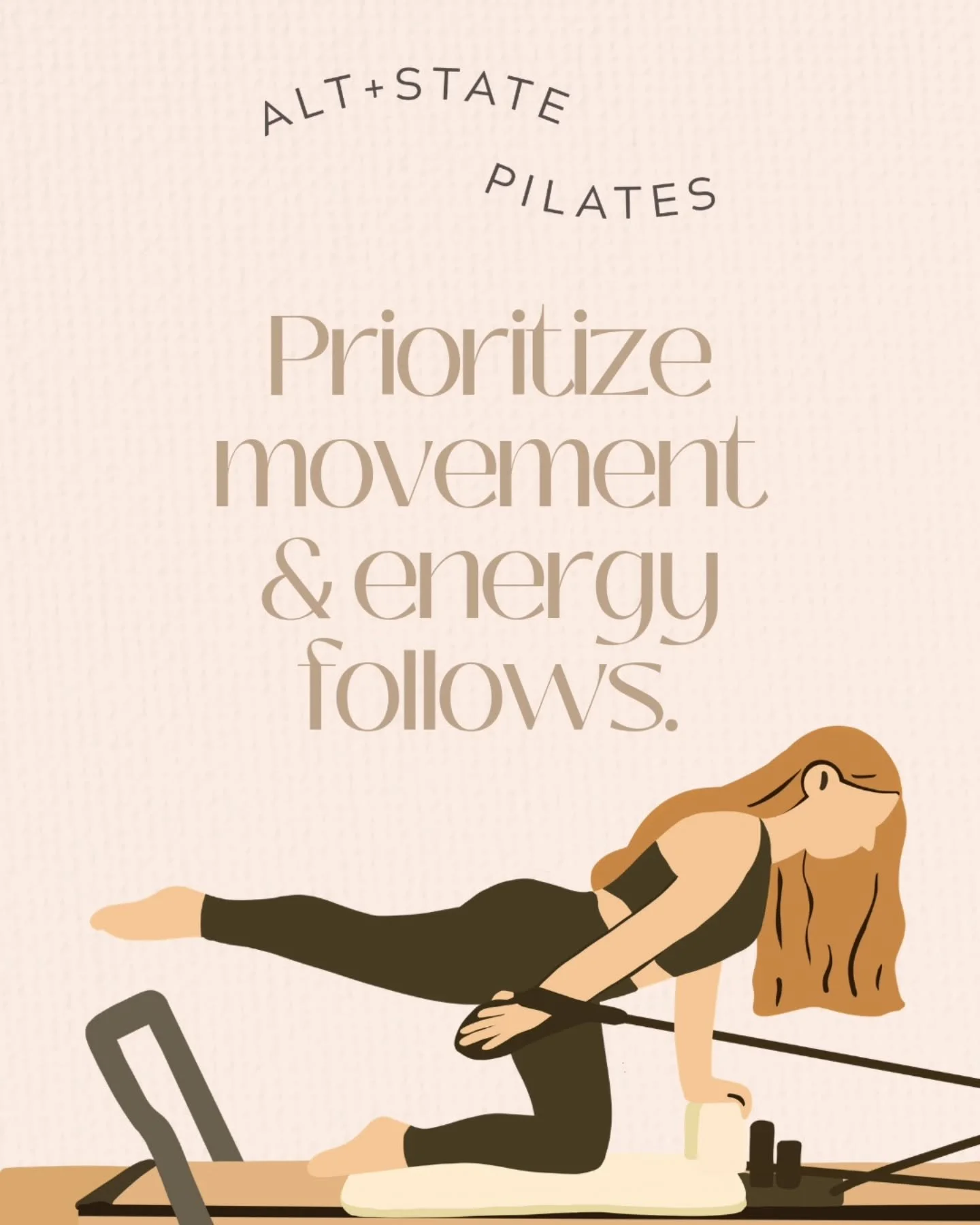 Movement doesn&rsquo;t&nbsp;take&nbsp;your energy &mdash; it&nbsp;makes&nbsp;it. ✨

When you move your body, you increase circulation, deliver more oxygen to your cells, stimulate endorphins (hello good mood), and fire up your mitochondria &mdash; th
