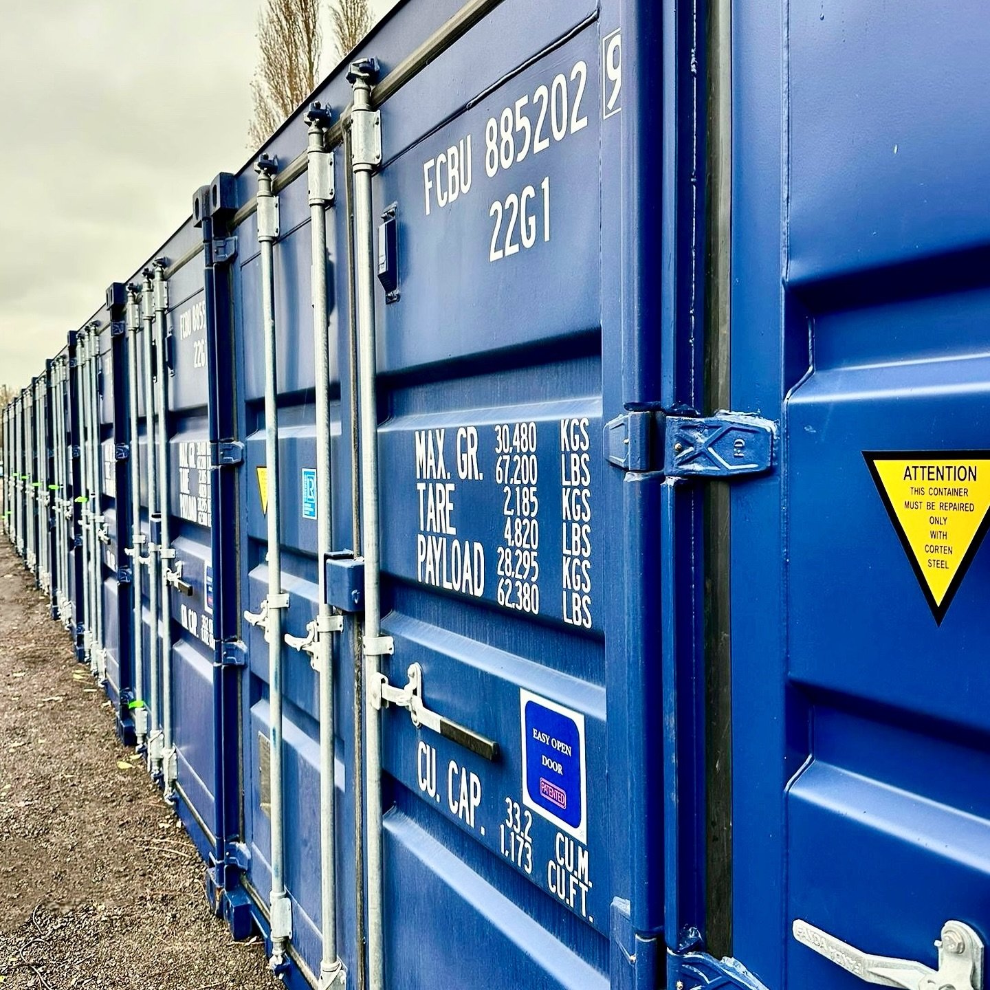 Secure, clean and modern&hellip; our 20ft containers are regularly checked and fully maintained to ensure your first impression is a lasting impression 🔒

Book storage now: www.selectedselfstorage.co.uk

#storage #selfstorage #cambridge