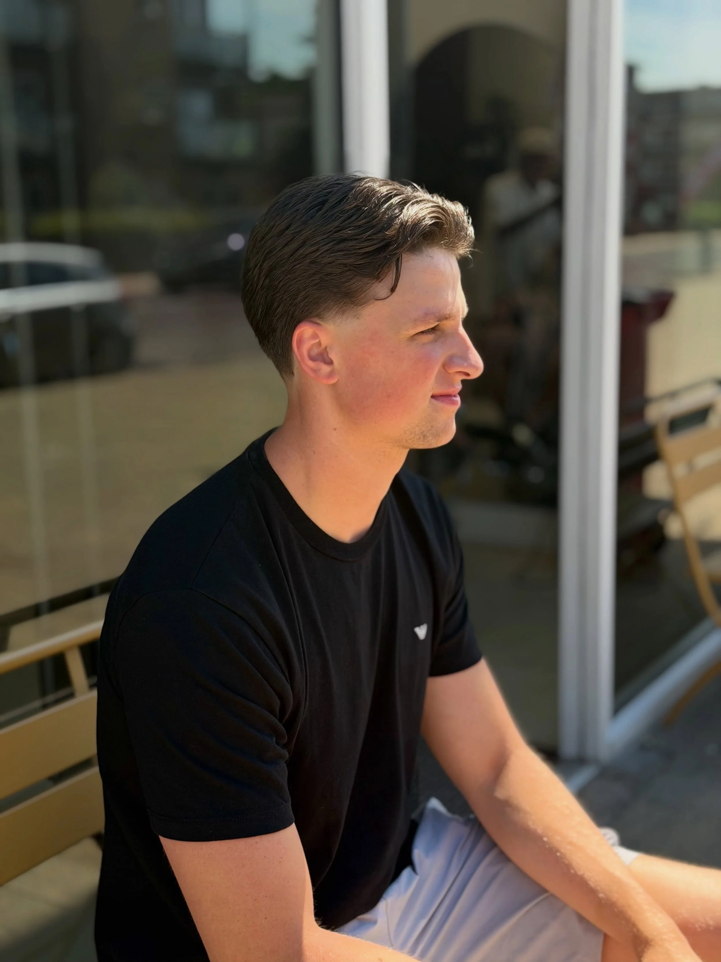 Lil sweet taper from our @jkgdoyle_barber 

Who&rsquo;s missing the sunshine?💔 

#barber #barbershopconnect #taper #mens