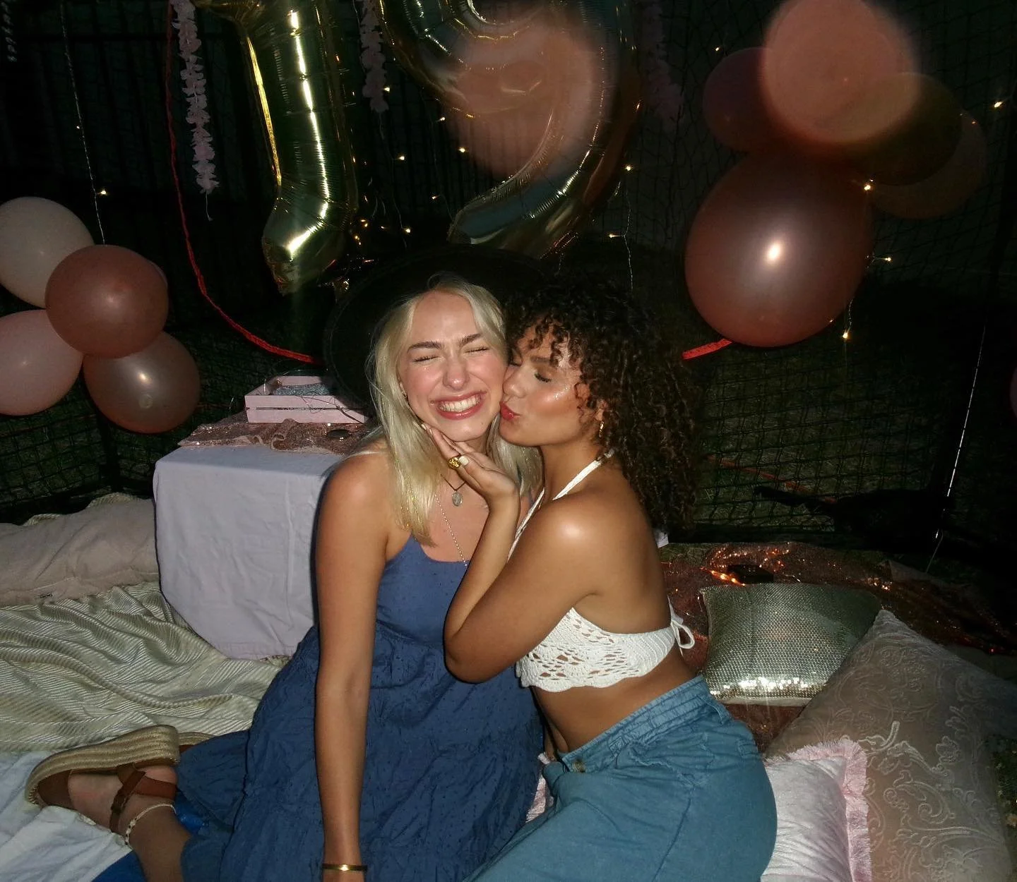 feliz cumple to my christina. my chuchi. you are sunshine in a person :&rsquo;) i want to live with you forever. ⭐️🧡🌻🌞